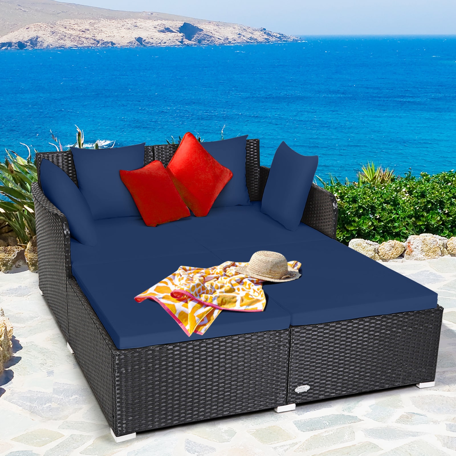Costway HW67329NY Patio-Sofas-Daybeds - View #5