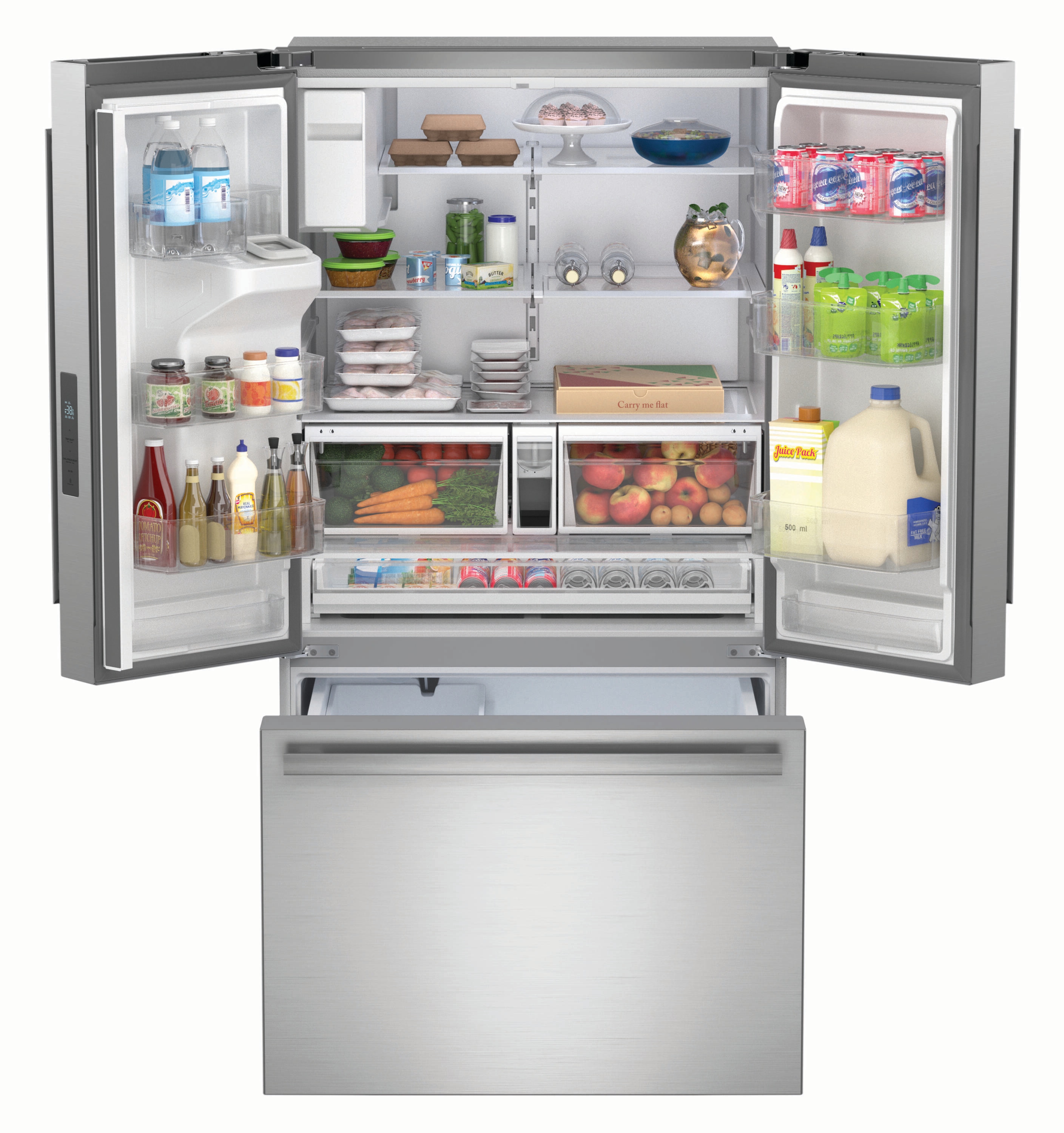 Sharp SJF2955KS French-Door-Refrigerators - View #6