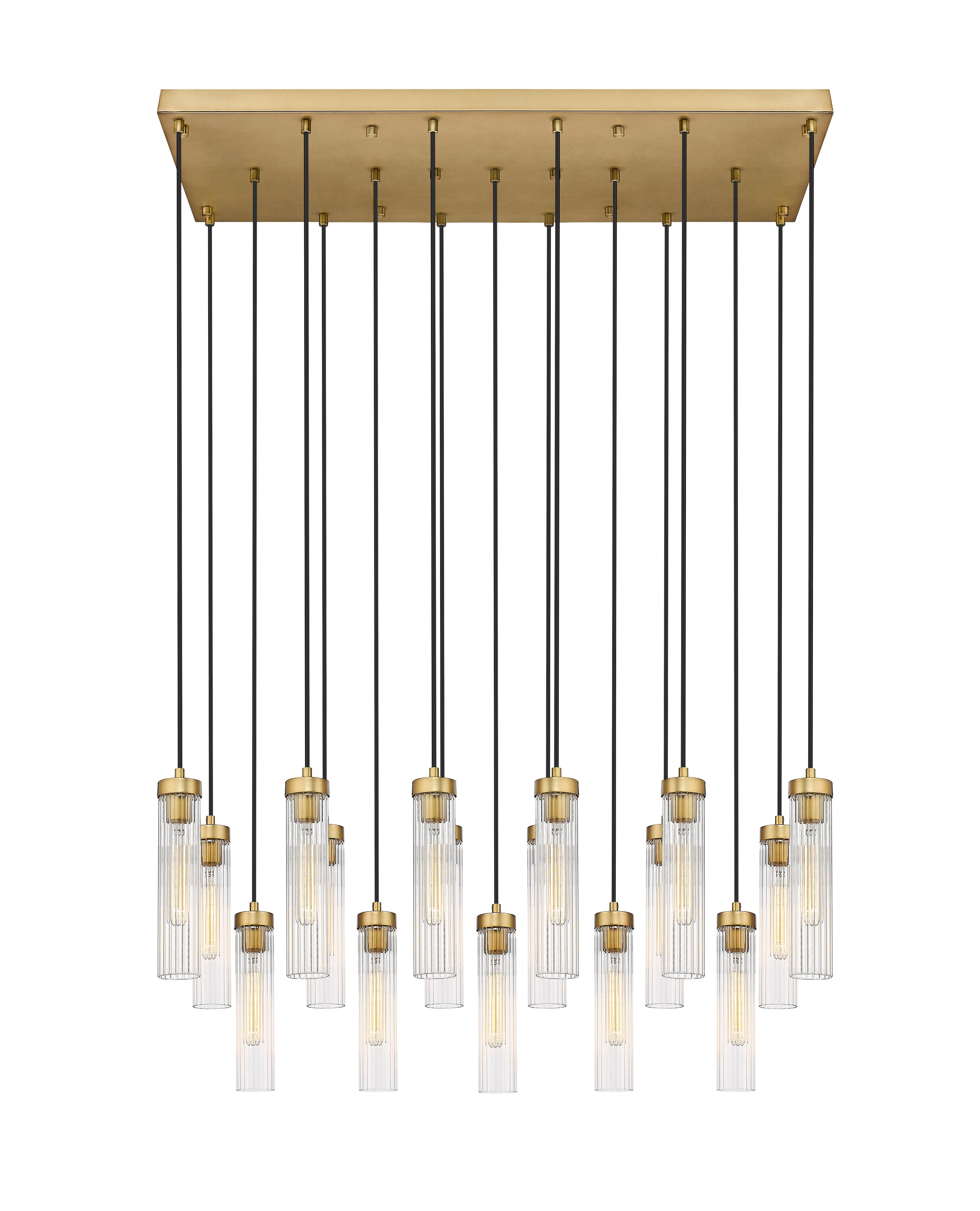Z-Lite 740P-17L-RB Beau 17 -Light Oil-rubbed Brass Transitional For Use in Bedrooms, Dining Rooms, Foyers, Kitchens, Living Rooms Chandelier