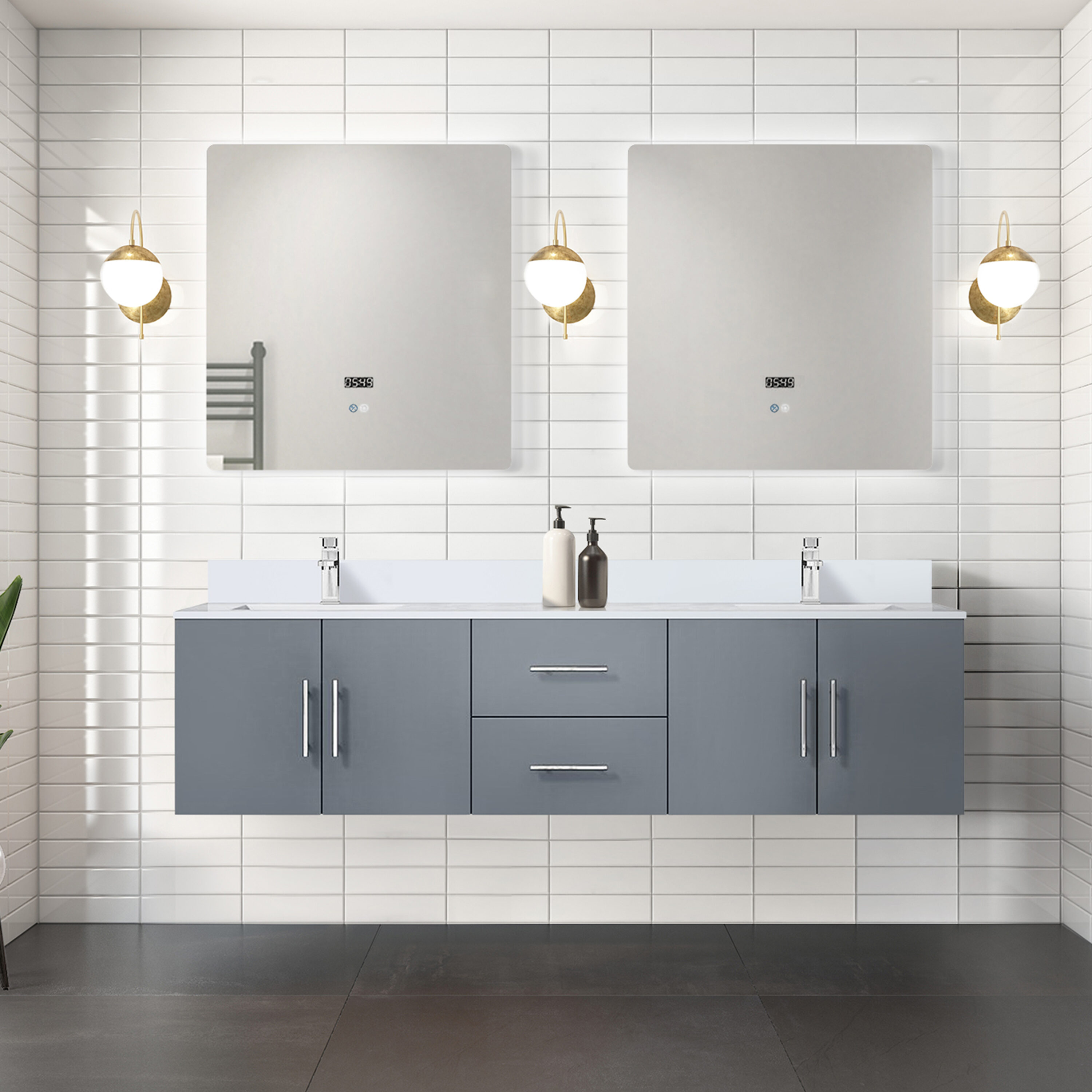 Lexora LVG72DB210 Bath-Vanity-Combo - View #9