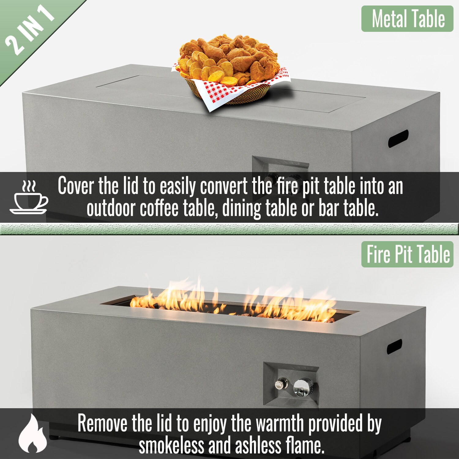 GDFStudio 334667 Outdoor-Gas-Firepits - View #7