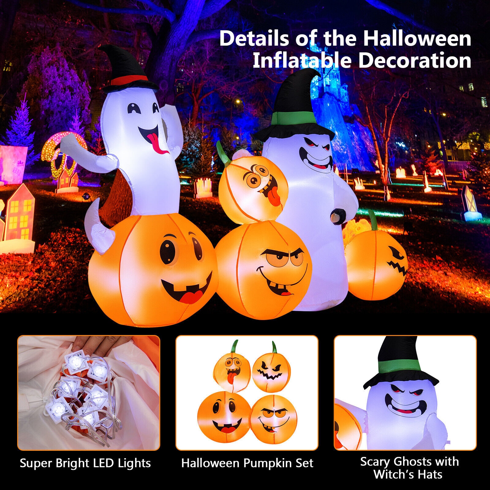 WELLFOR HYG23898US Outdoor-Halloween-Decor - View #9