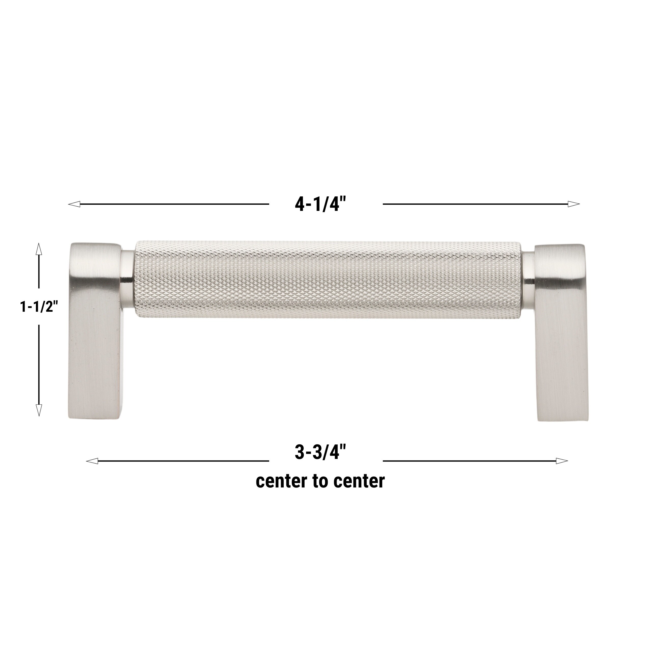 GlideRite Hardware 4788-96-SN-25 Cabinet-Pulls - View #4