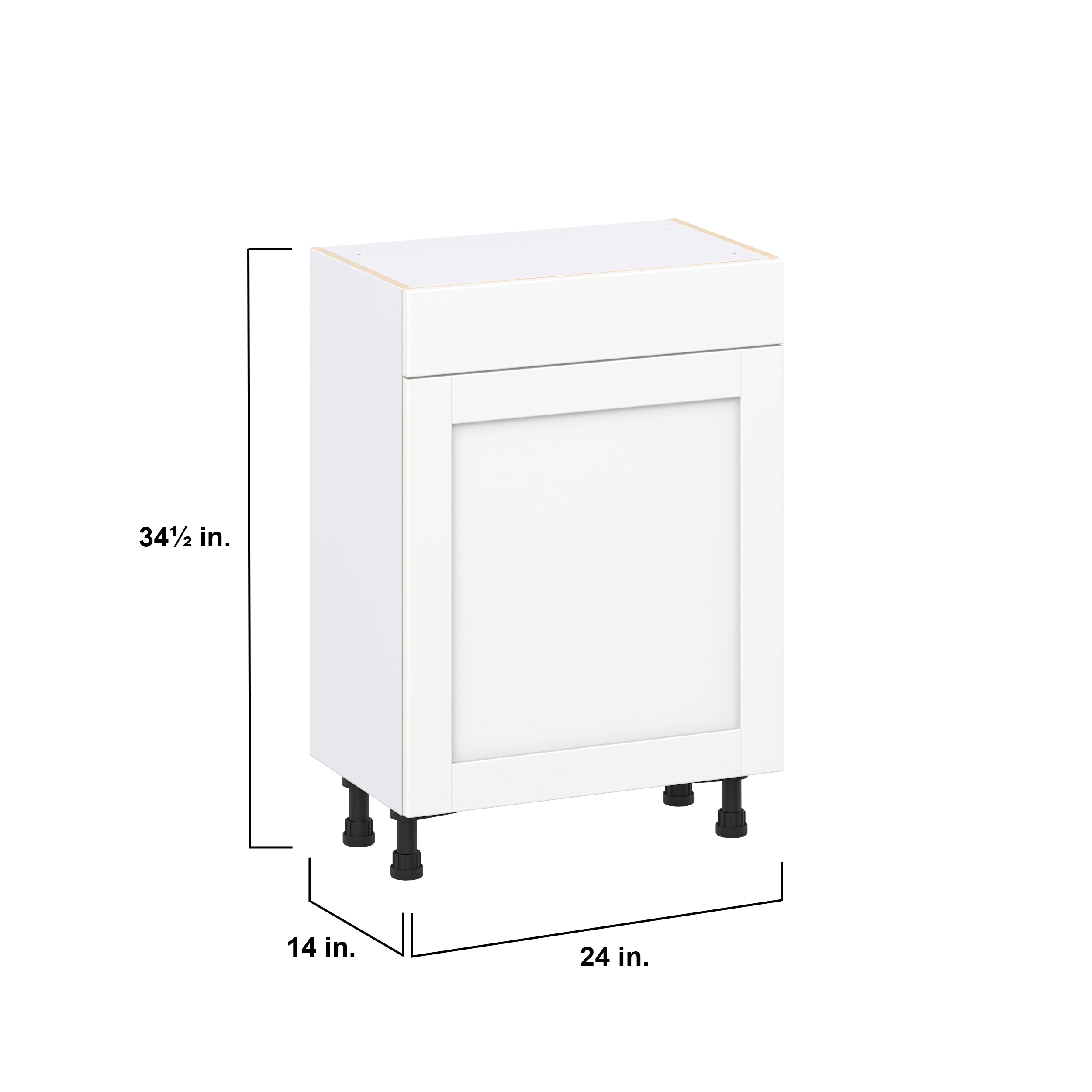 Hugo&Borg DSB2414(L/R)-RM Cabinets-Kitchen - View #4