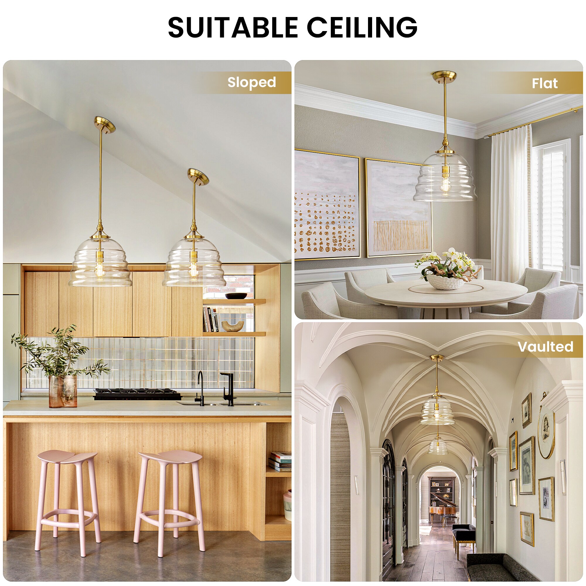KAISITE 8218PL-01GD-US Pendant-Lights - View #9