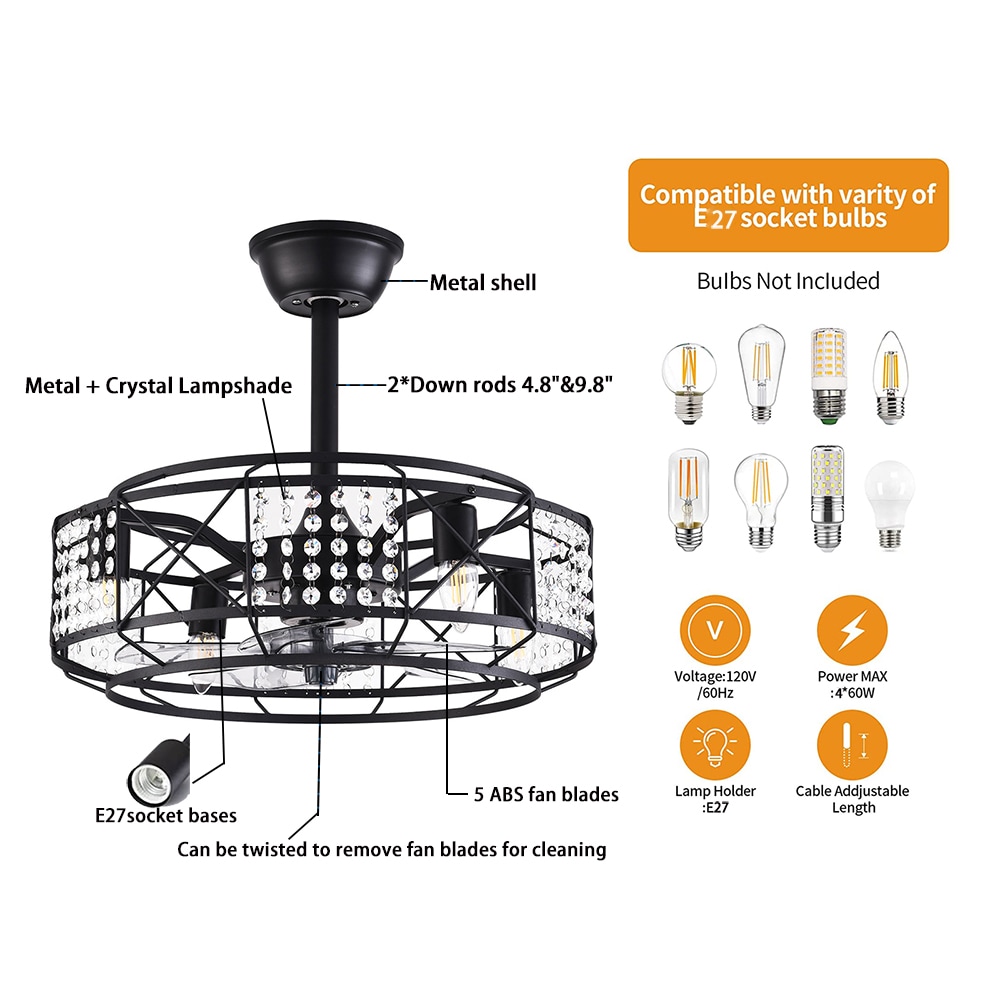 Oukaning HG-HCX-8482 Ceiling-Fans - View #6