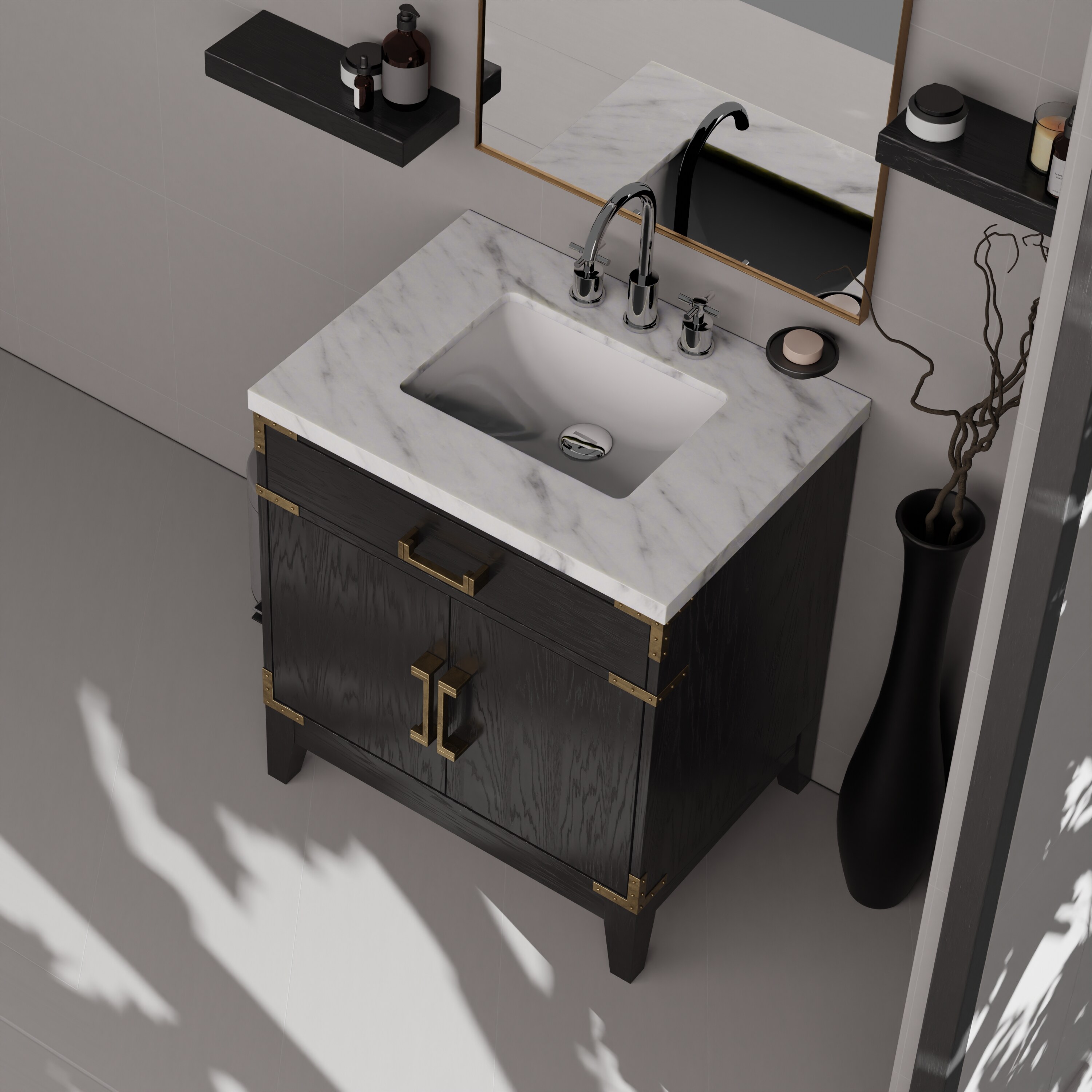 Lexora LVW30SJ100 Bath-Vanity-Combo - View #13