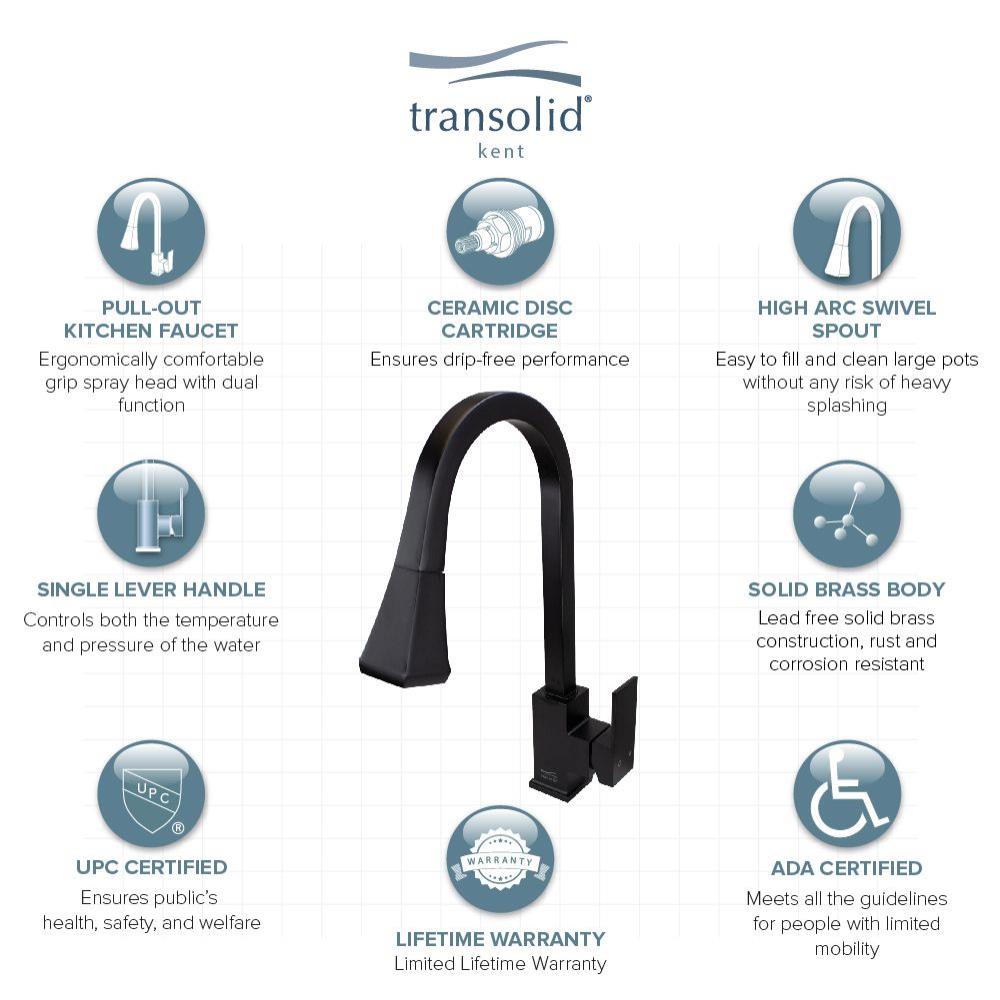 Transolid T3650-MB Kitchen-Faucets - View #3