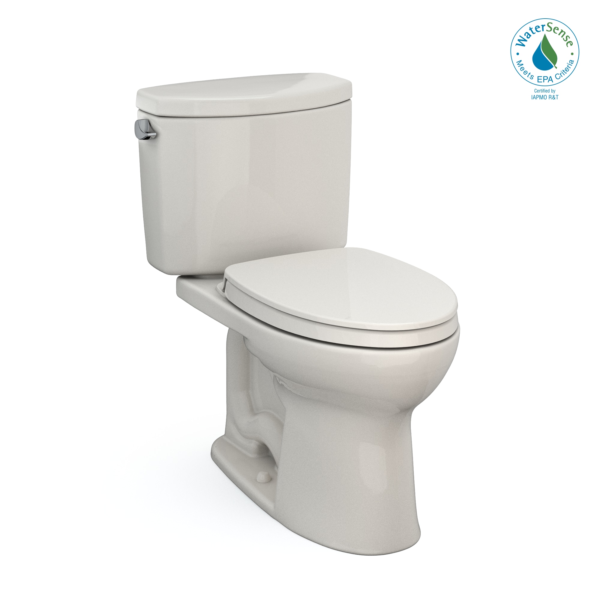 TOTO Sedona Beige Elongated Standard Height 2-piece WaterSense Soft Close  Toilet 12-in Rough-In 1.28-GPF in the Toilets department at Lowes.com