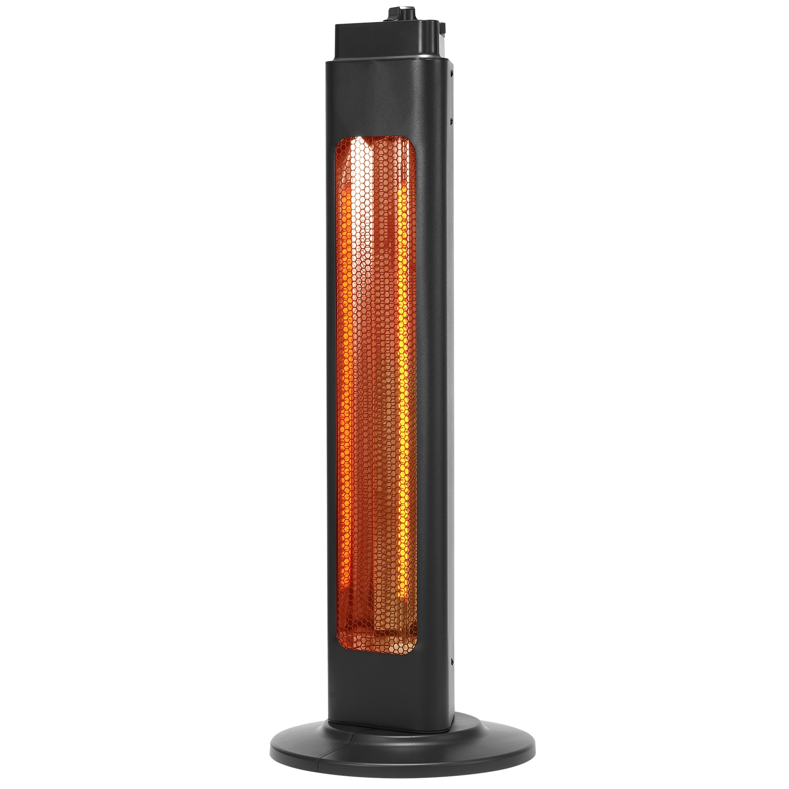 Black 31.5" Electric Infrared Convection Heater