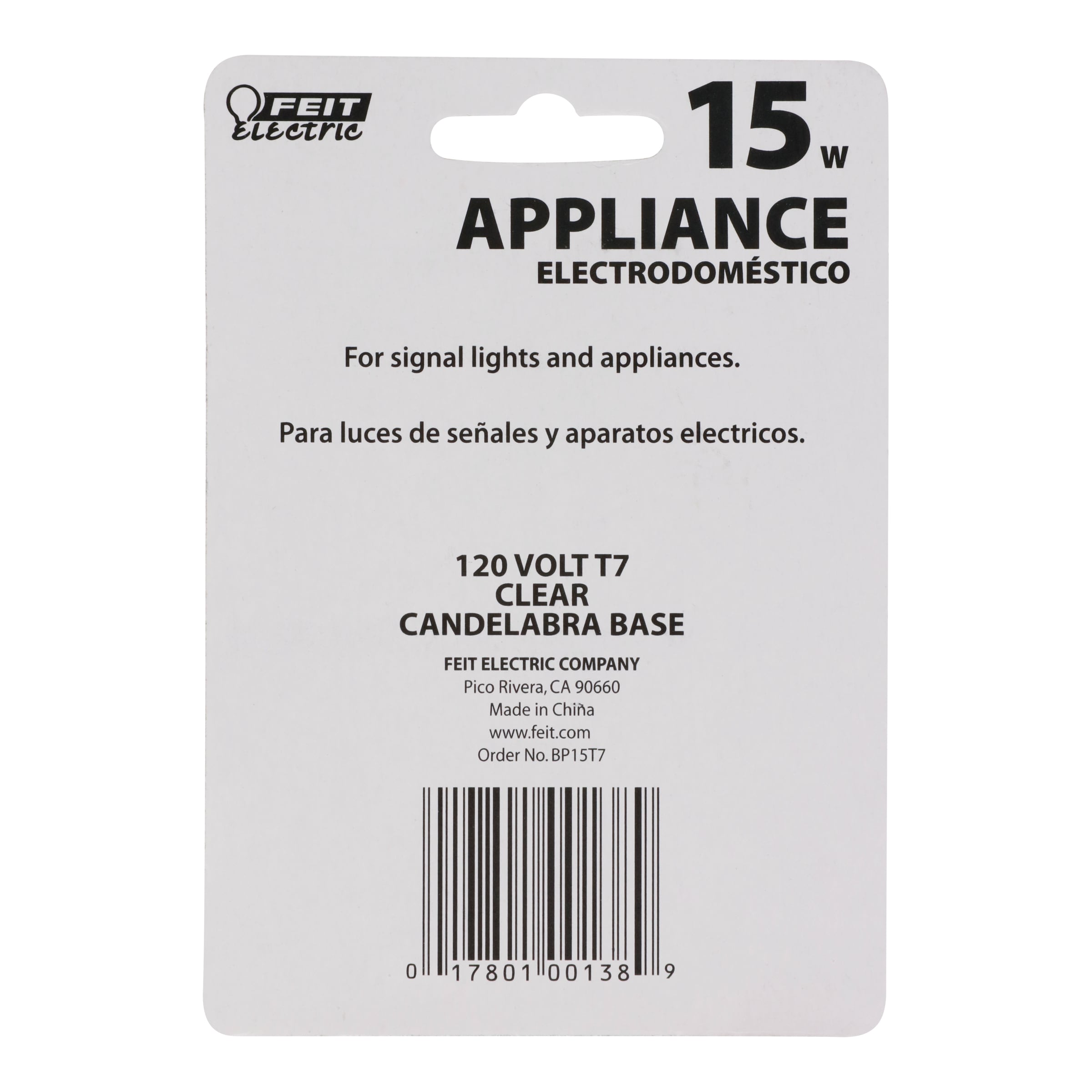Feit Electric BP15T7/RP Specialty-Light-Bulbs - View #5