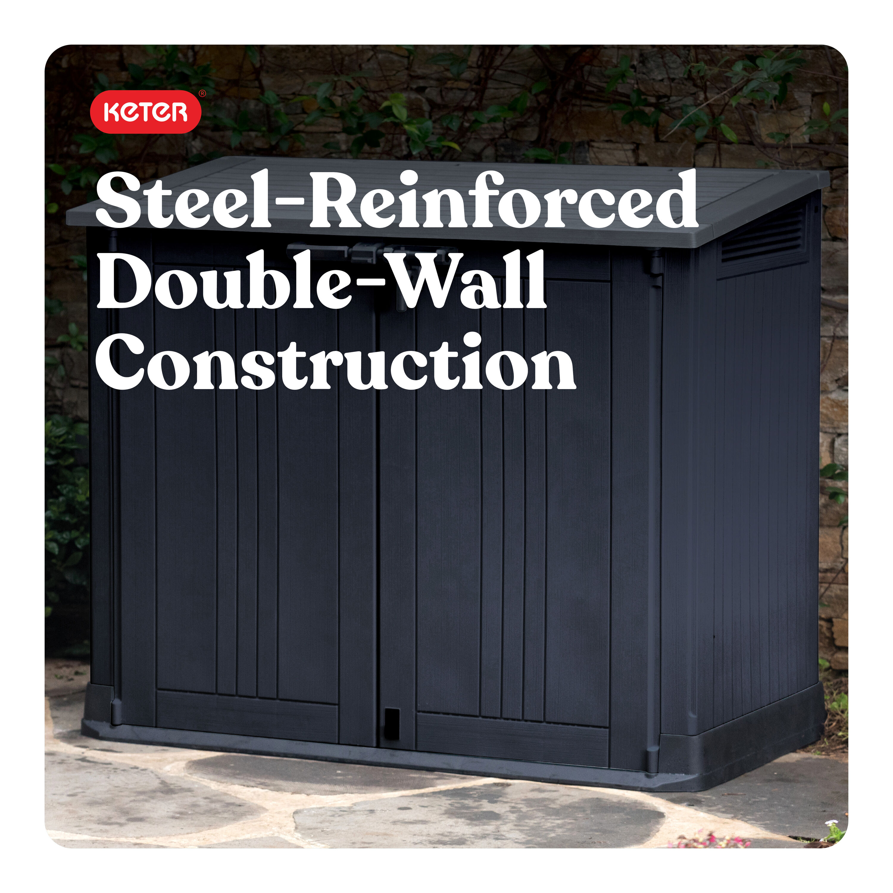 Keter 249398 Vinyl-Resin-Storage-Buildings - View #6