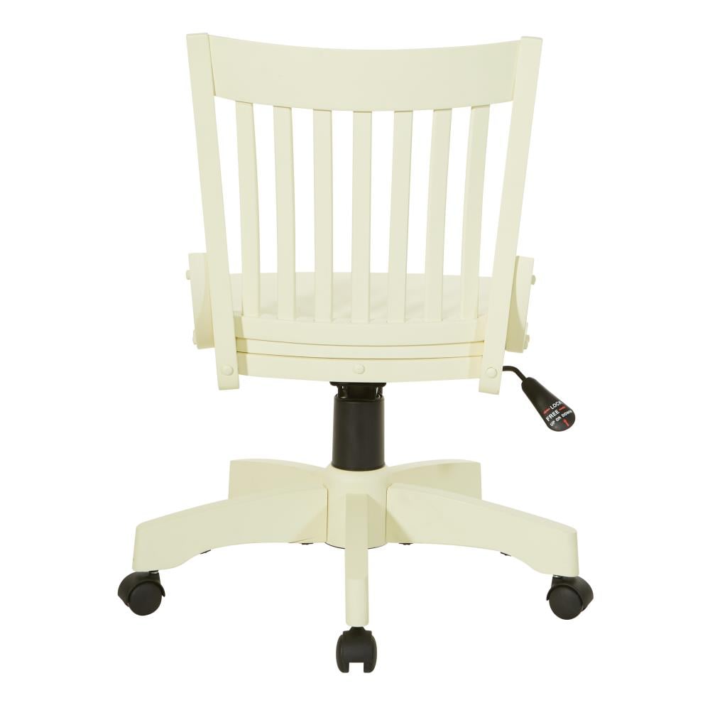 Wooden bankers best sale chair with arms