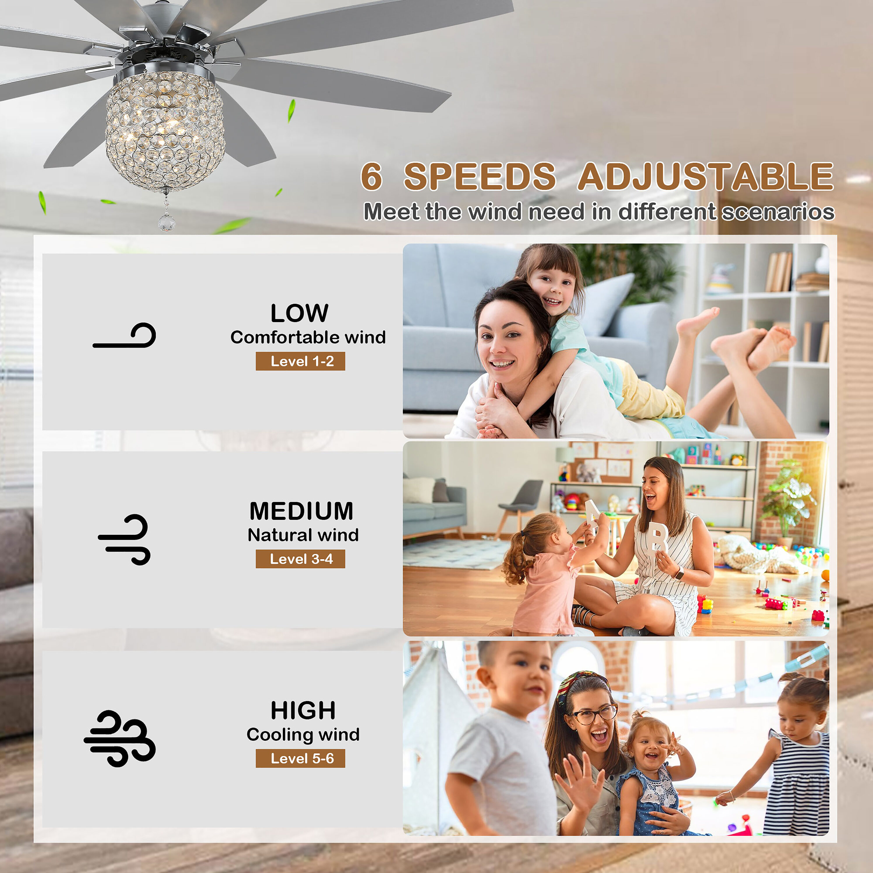 Cusp Barn CS6504 Ceiling-Fans - View #3