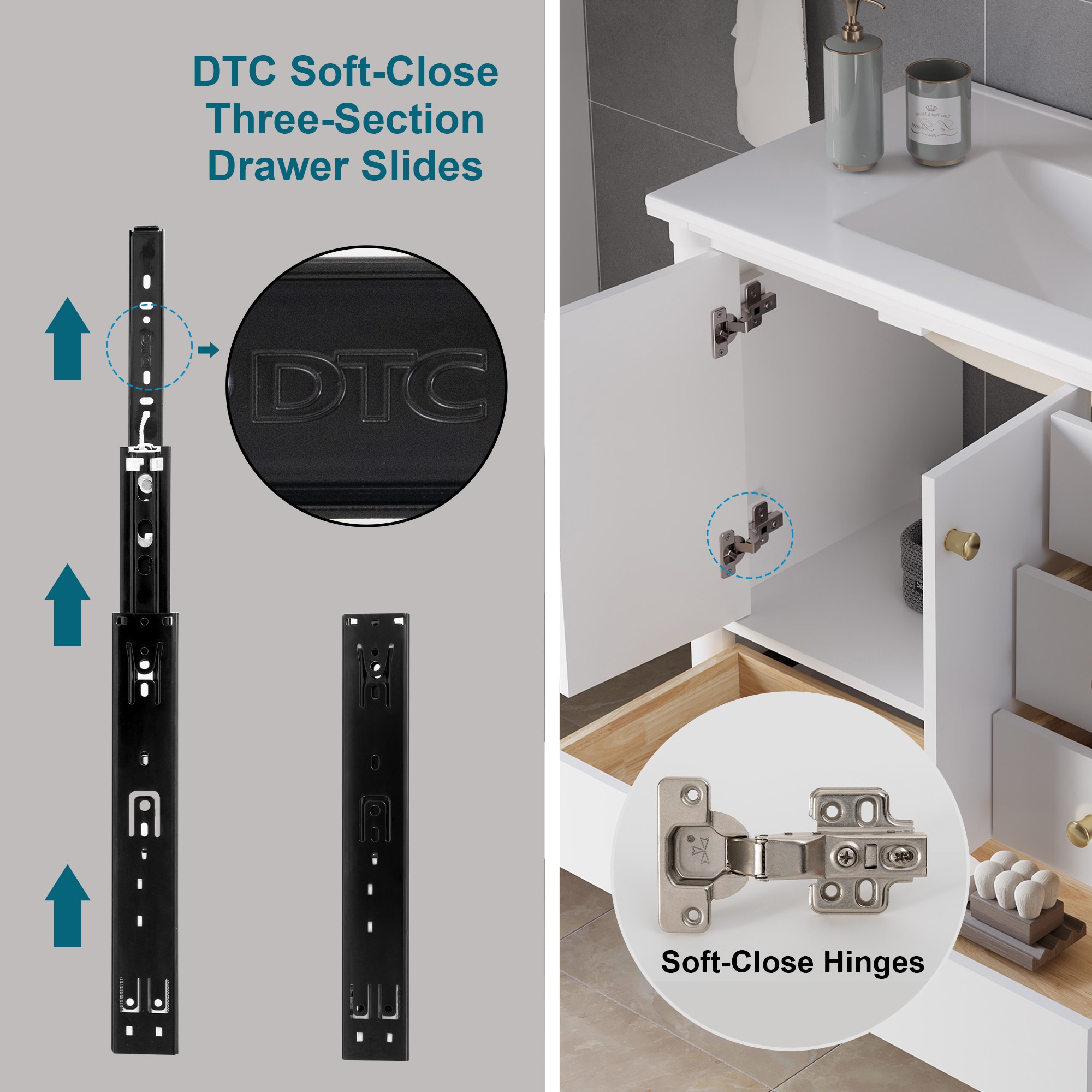 Forclover QNM-0424-IMO Bath-Vanity-Combo - View #6