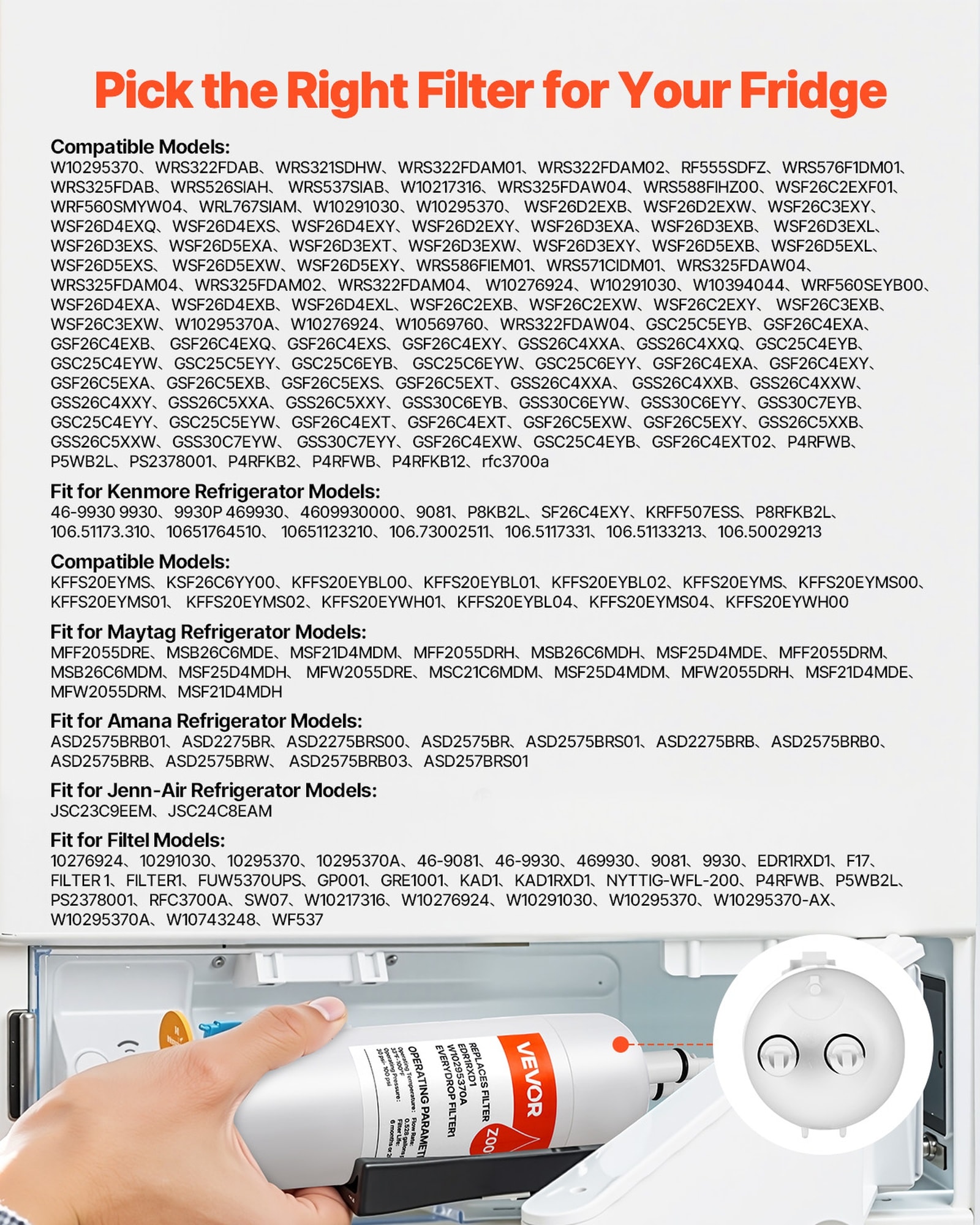 GIVIMO LW108GIVSS2298 Refrigerator-Water-Filters - View #4