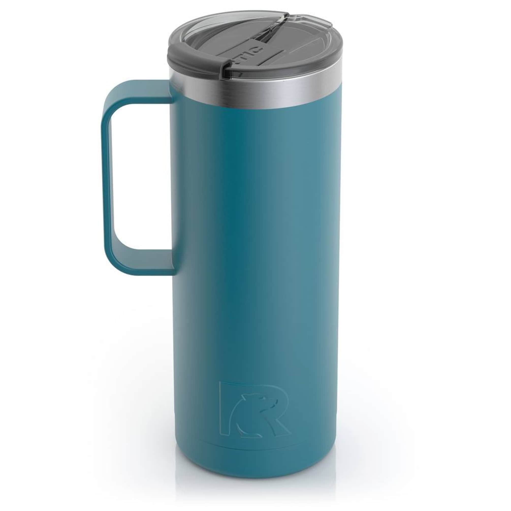 RTIC 20oz. Thermal Tumbler Stainless Steel Coffee Mug/Travel Cup Cold/Hot  Teal