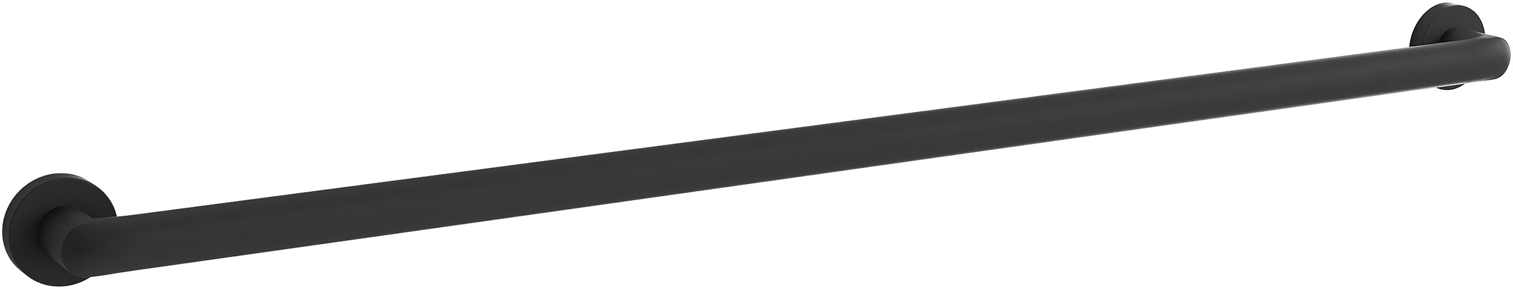 KOHLER K-22824-BL Kumin 42-in Matte Black Wall mount ADA Compliant Grab Bar ( 300-lb Weight Capacity )