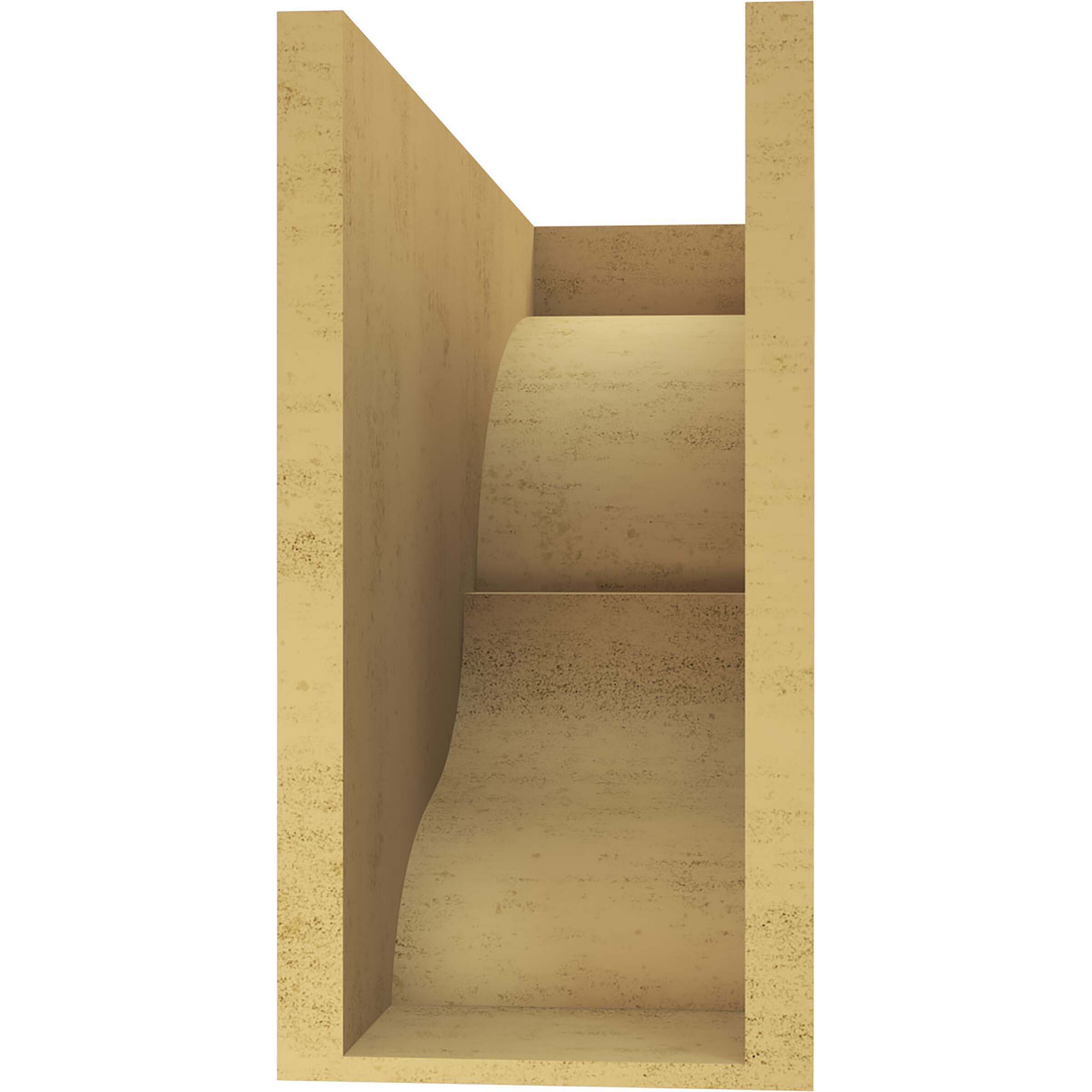 Ekena Millwork CORU08X24X16ASHRCPR corbels - View #4