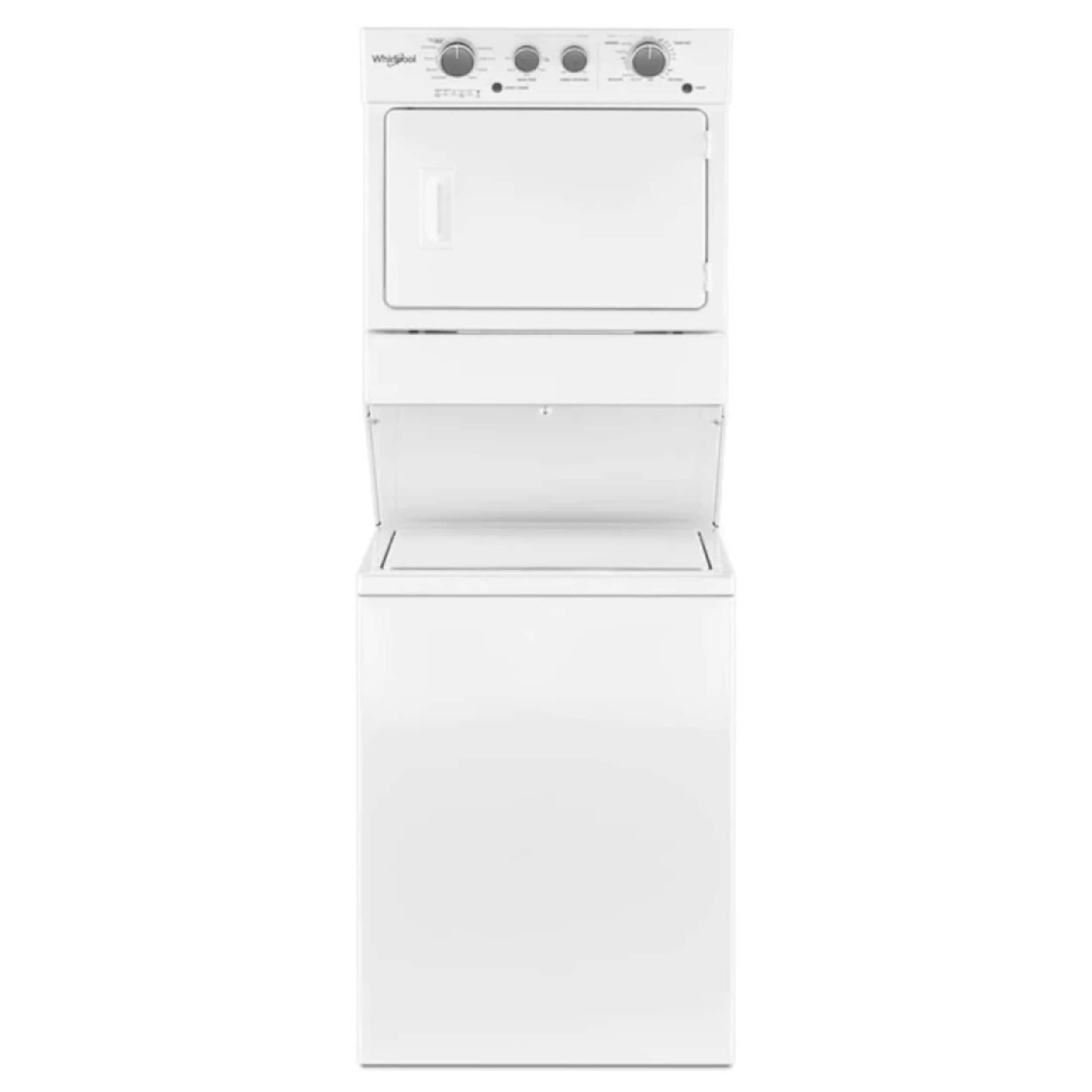 Whirlpool 295335 Stacked Laundry Center with 3.5-cu ft Top load Washer and 5.9-cu ft Dryer