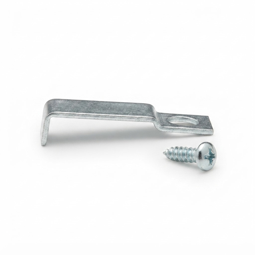 Barton Kramer  Silver Aluminum Screen Clip 1 pk