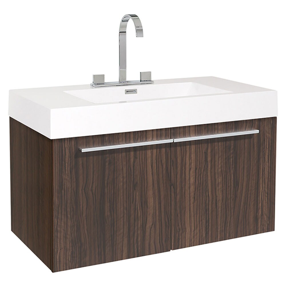 Fresca FCB8090GW-I Bath-Vanity-Combo - View #2