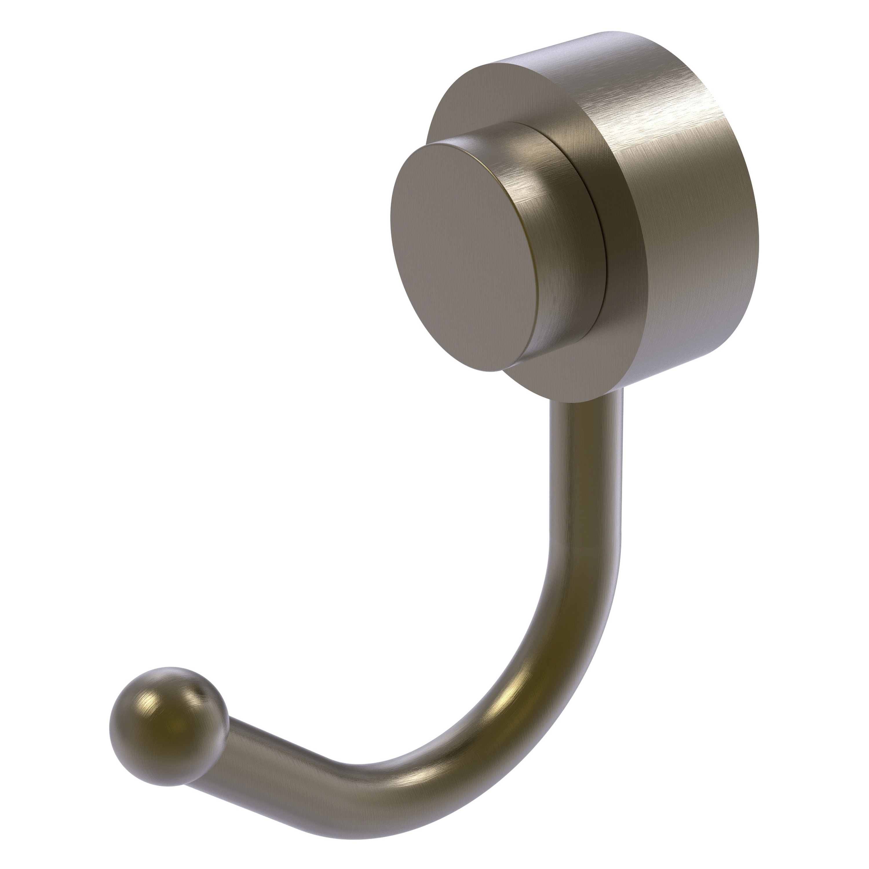 Allied Brass 420-ABR Venus Antique Brass Single -Hook Wall mount Towel Hook