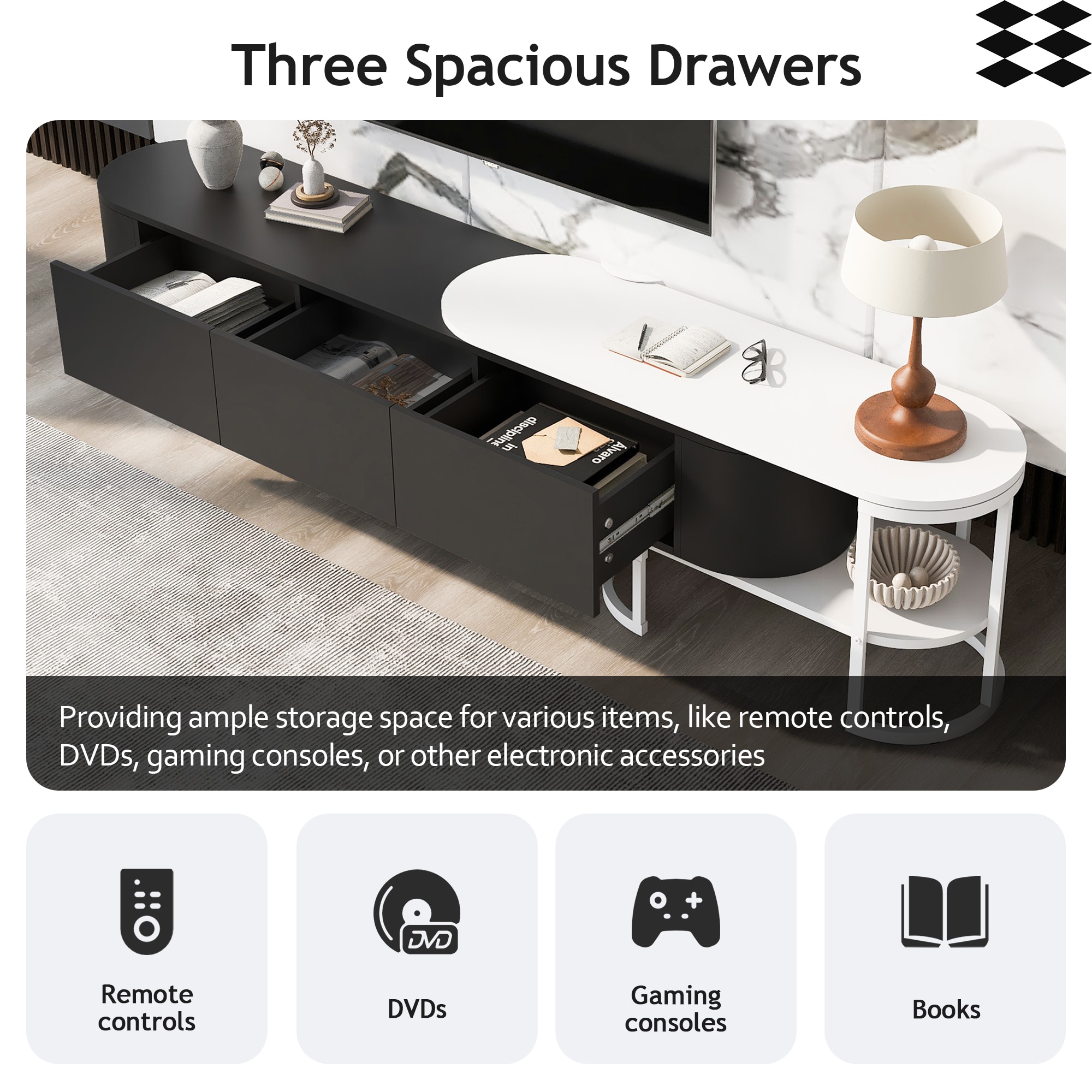 ModernLuxe L3P-N724P206549B Gaming-Storage - View #6