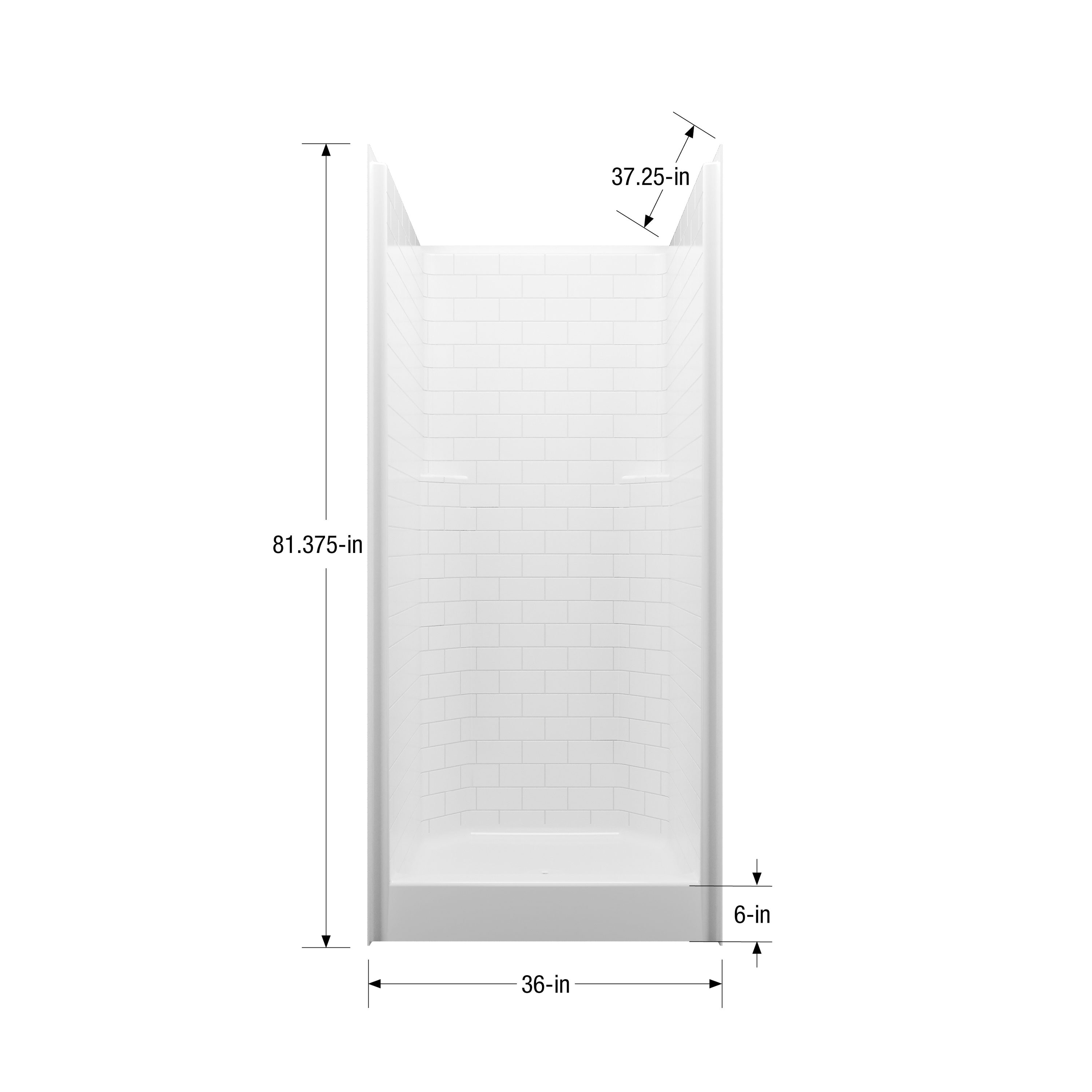 MAAX 141500-000-002-000 Shower-Wall-Surrounds - View #7