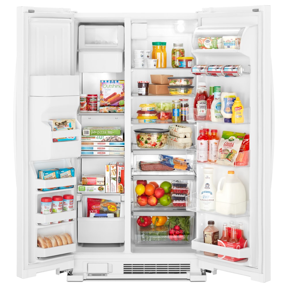 Whirlpool WRS325SDHW Side-By-Side - View #2