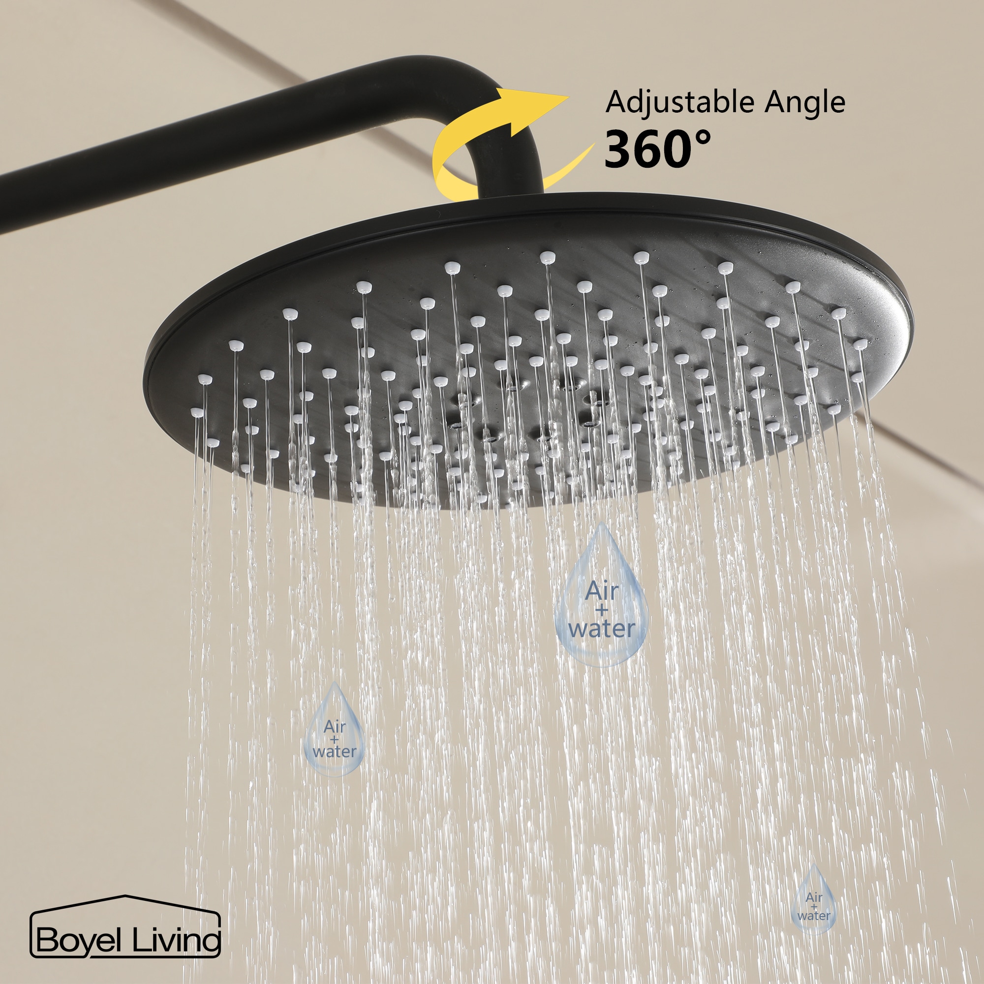 Clihome CHMS-MB-A3813 Showerhead-Bar-Panels - View #4