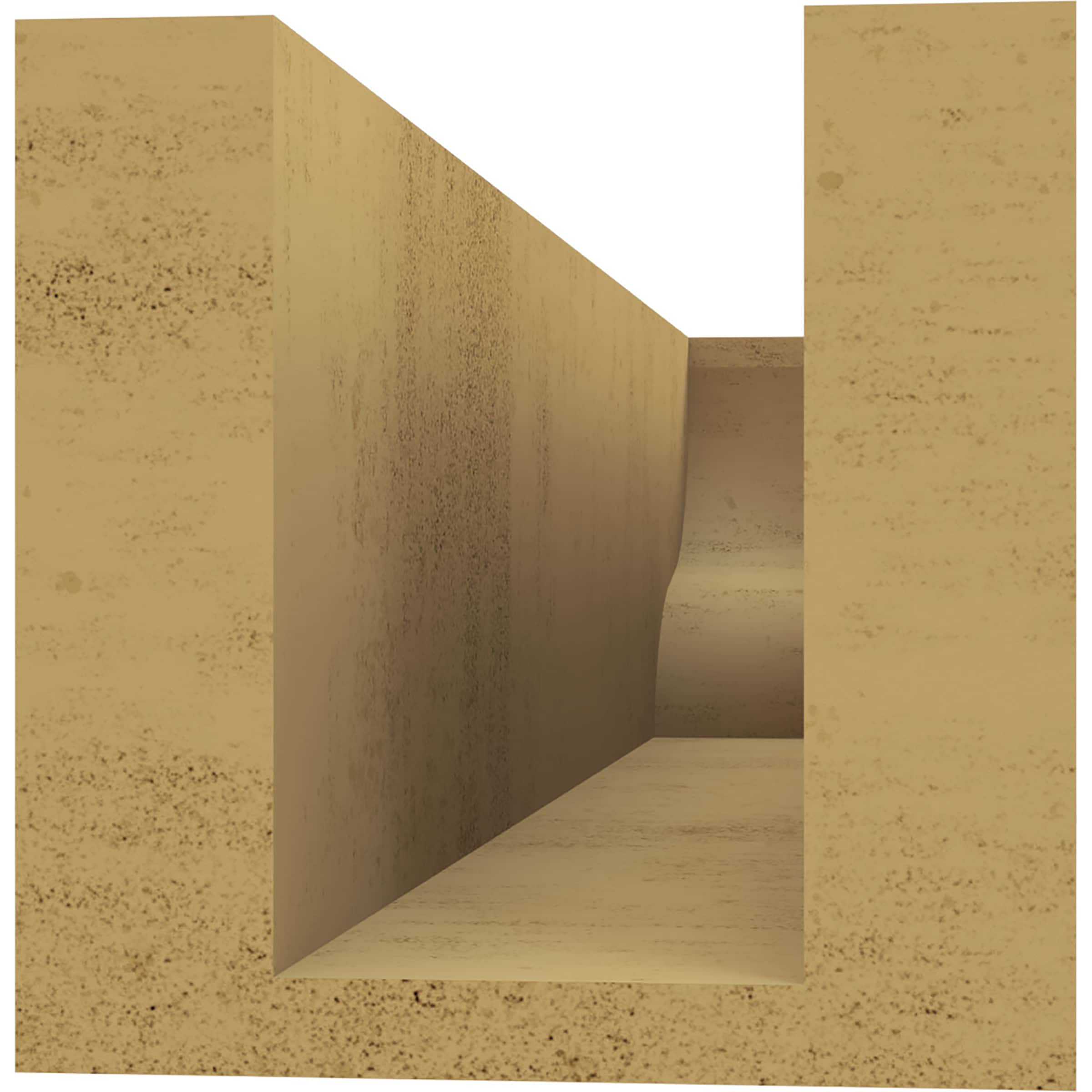 Ekena Millwork RFTU04X04X16GARRCPR Exterior-Brackets-Braces - View #4