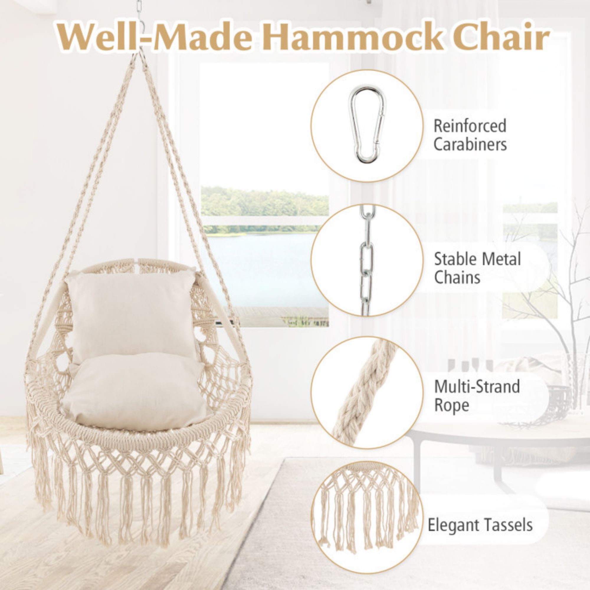 Clihome CL-NA-63846 hammocks - View #8