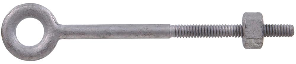 Hillman 320802 1/4-in 1/4-in x 5-in Galvanized Exterior Coarse Thread Eye Bolt 10 -Count