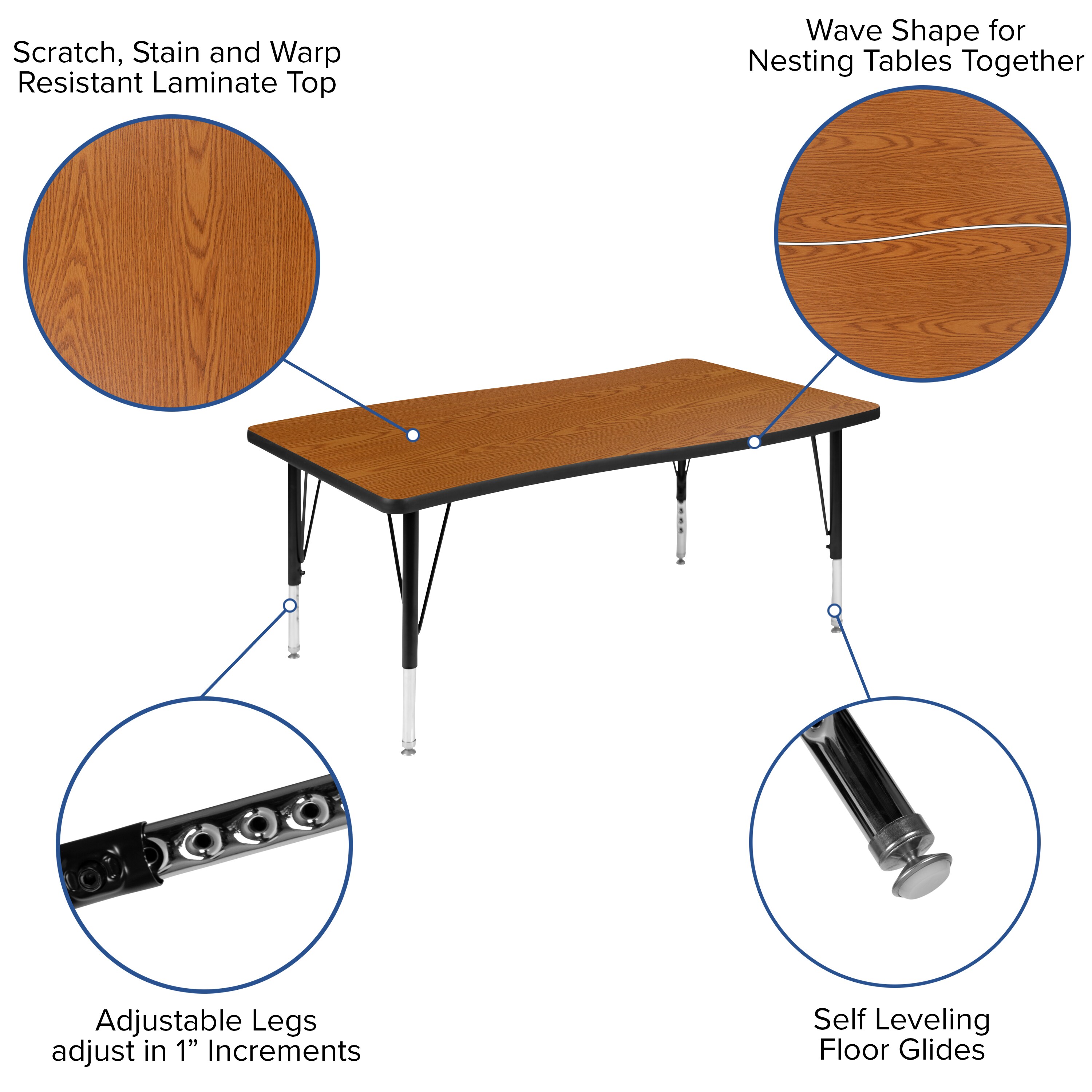 Flash Furniture 889142515173 Kids-Play-Tables - View #4