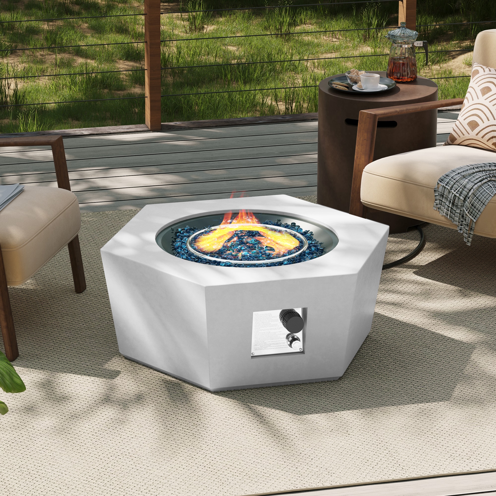 UPHA 41MGO-6BX-KCBF Outdoor-Gas-Firepits - View #2