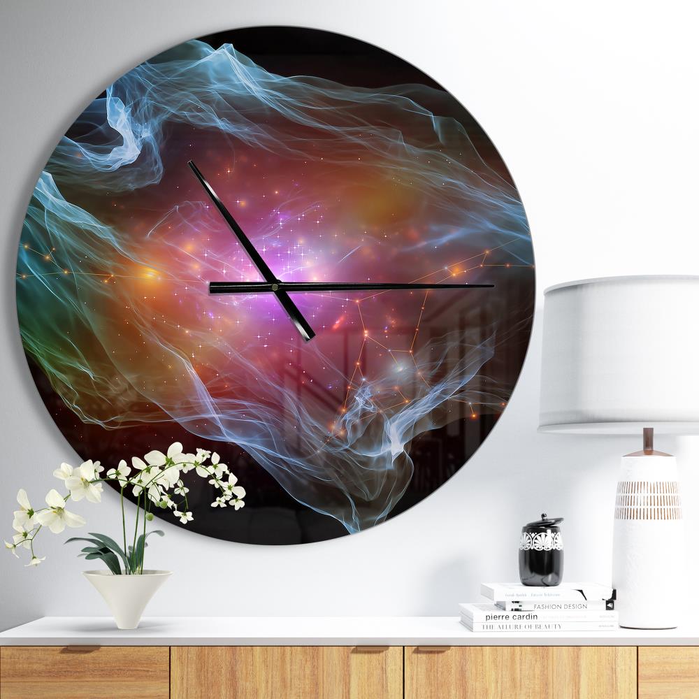 Designart CLM7913-C23 Analog Round Wall Modern