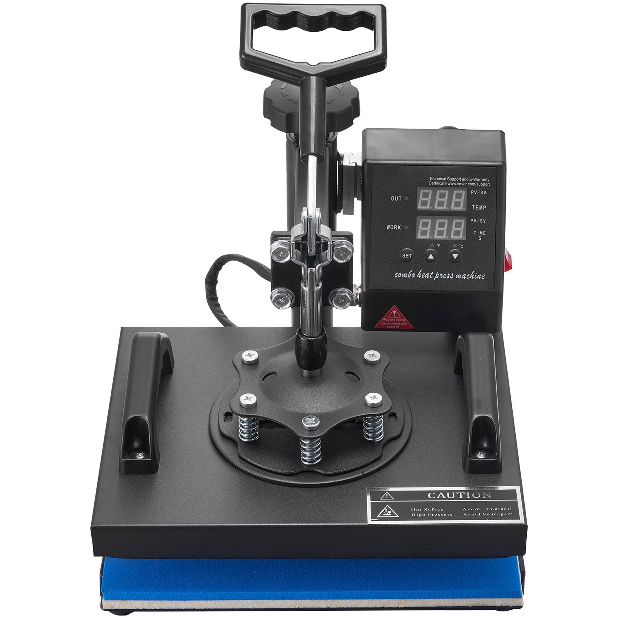 Misopily Heat Press Machine 12x10 Inch LCD Control Swing Away T Shirt Press with Adjustable Pressure Non Stick Platen for Heat Transfer Printing #LMS0305M26