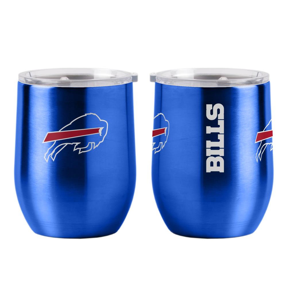 Logo Brands New York Giants 16-fl oz Stainless Steel Blue Cup Set of: 1 at