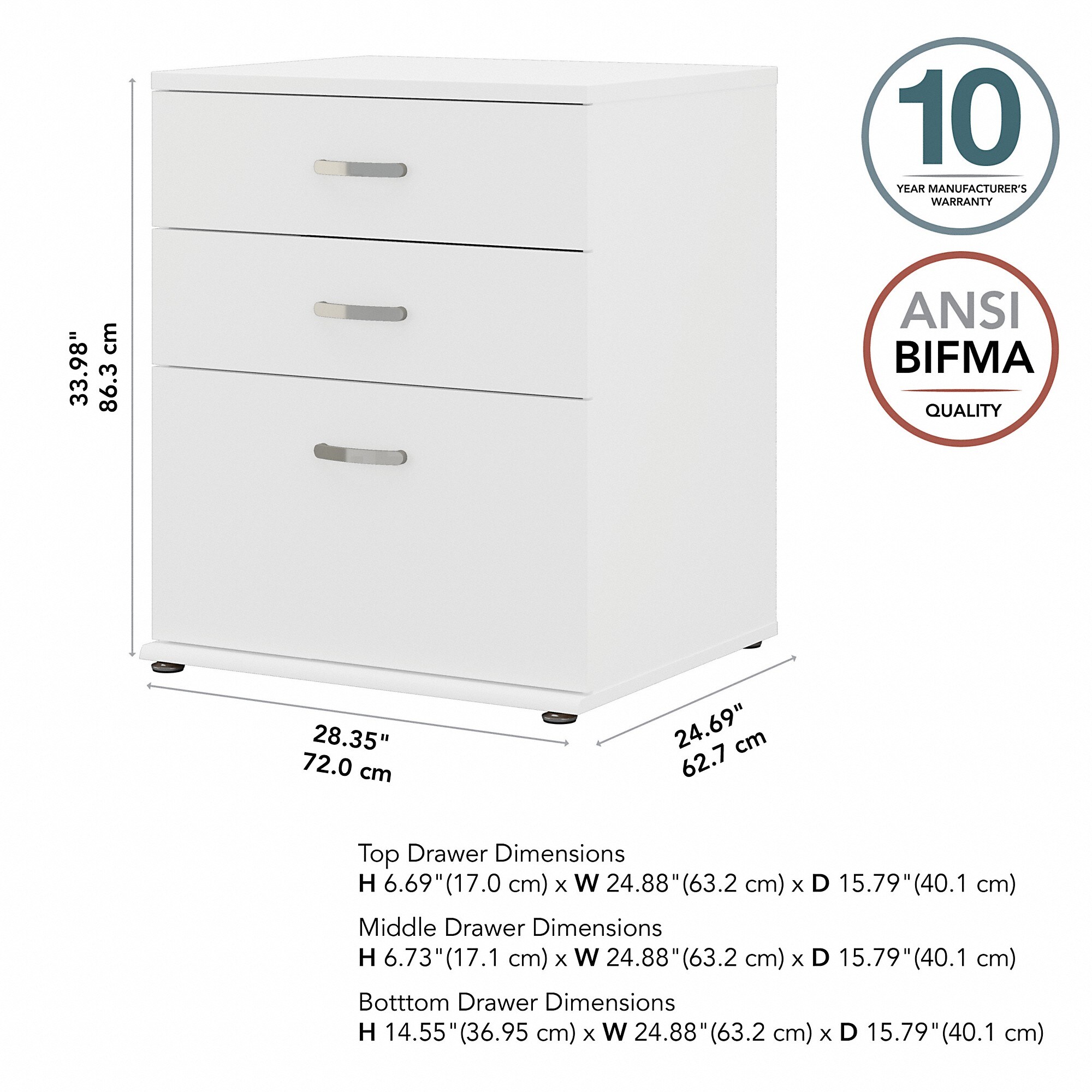 Bush Business Furniture UNS328WH Utility-Storage-Cabinets - View #6