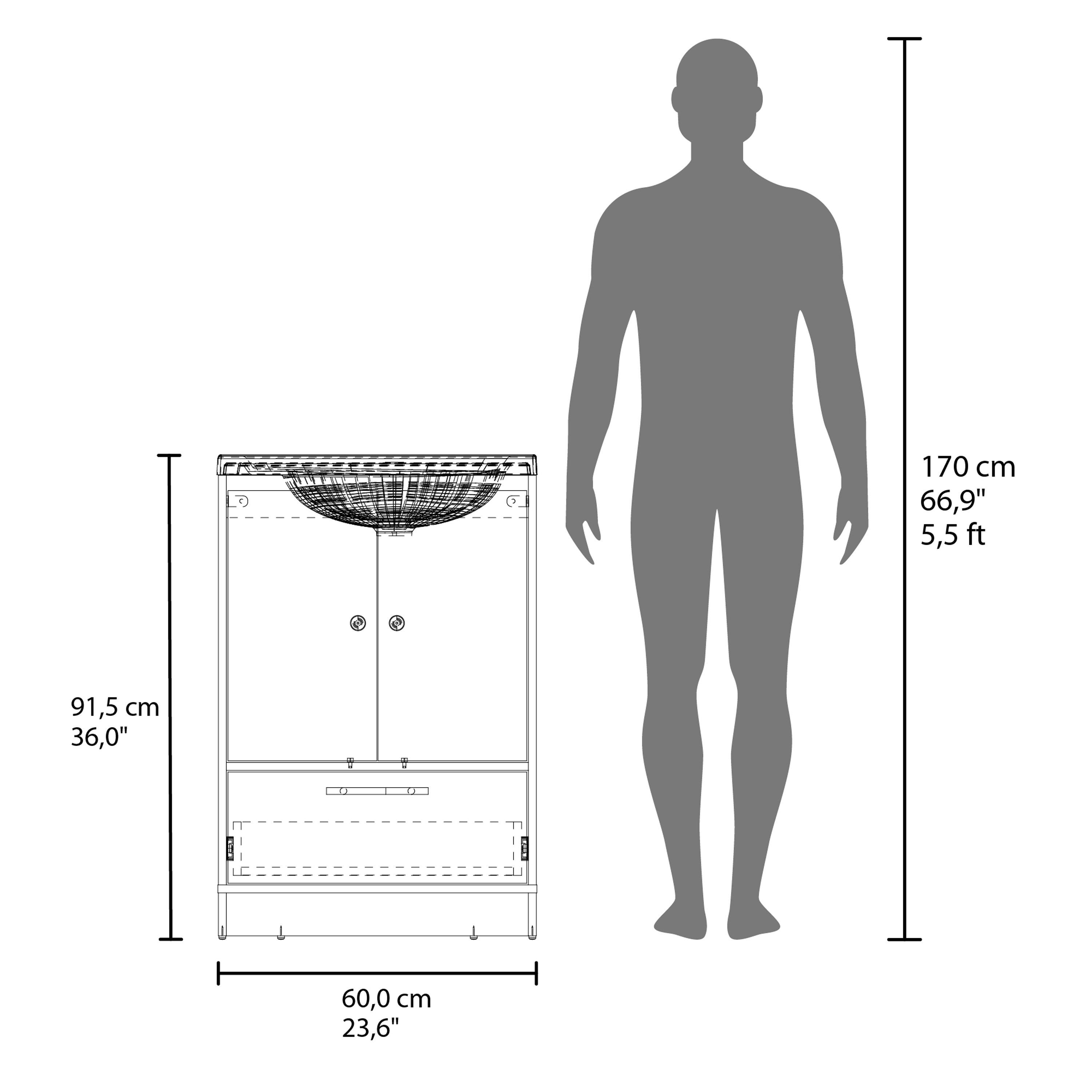 Tatayosi JL-8P314810 Bath-Vanity-Combo - View #6