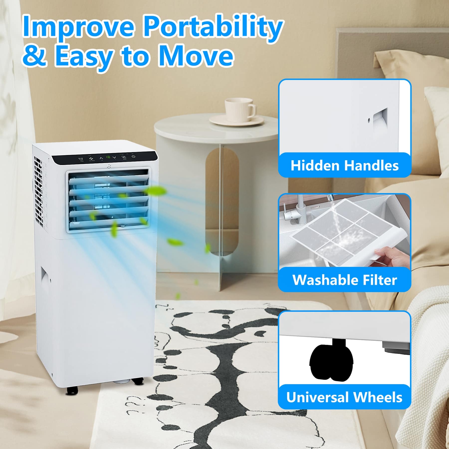 WhizMax LSTY00PHO-108W6IO3 Portable-Air-Conditioners - View #7