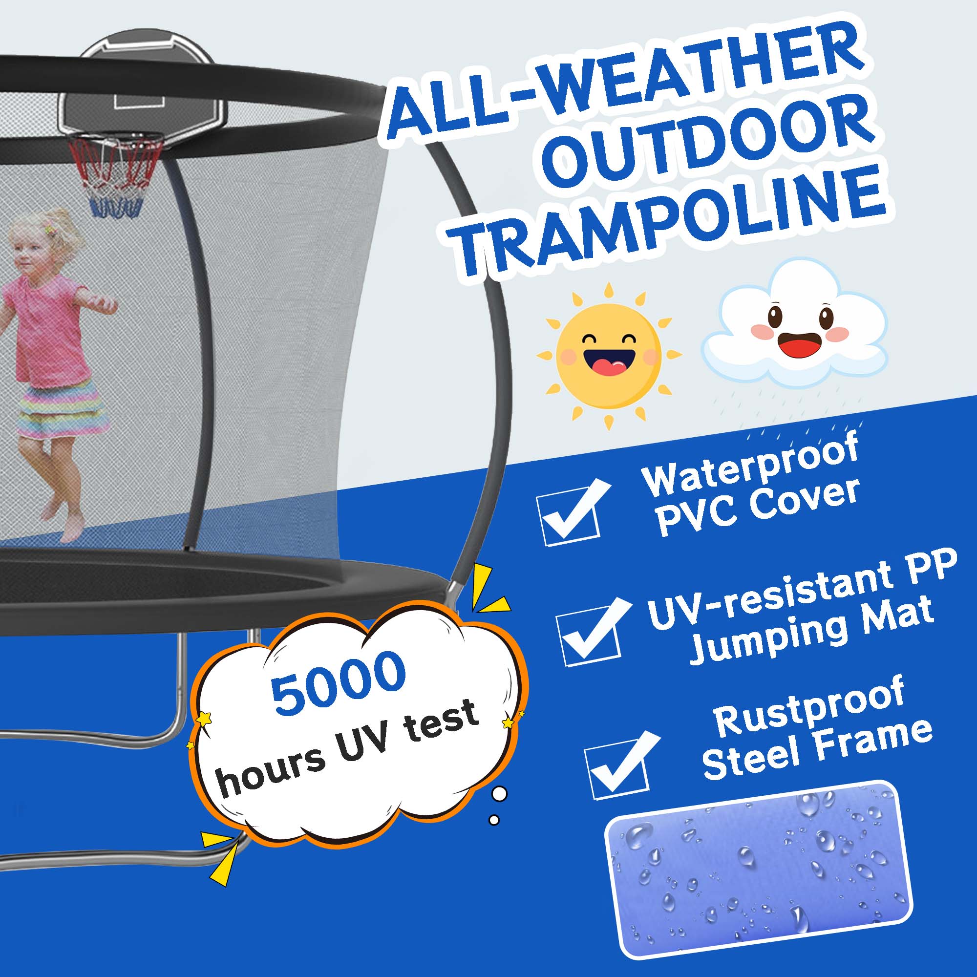 Fun Orange FUN25BC15 trampolines - View #3