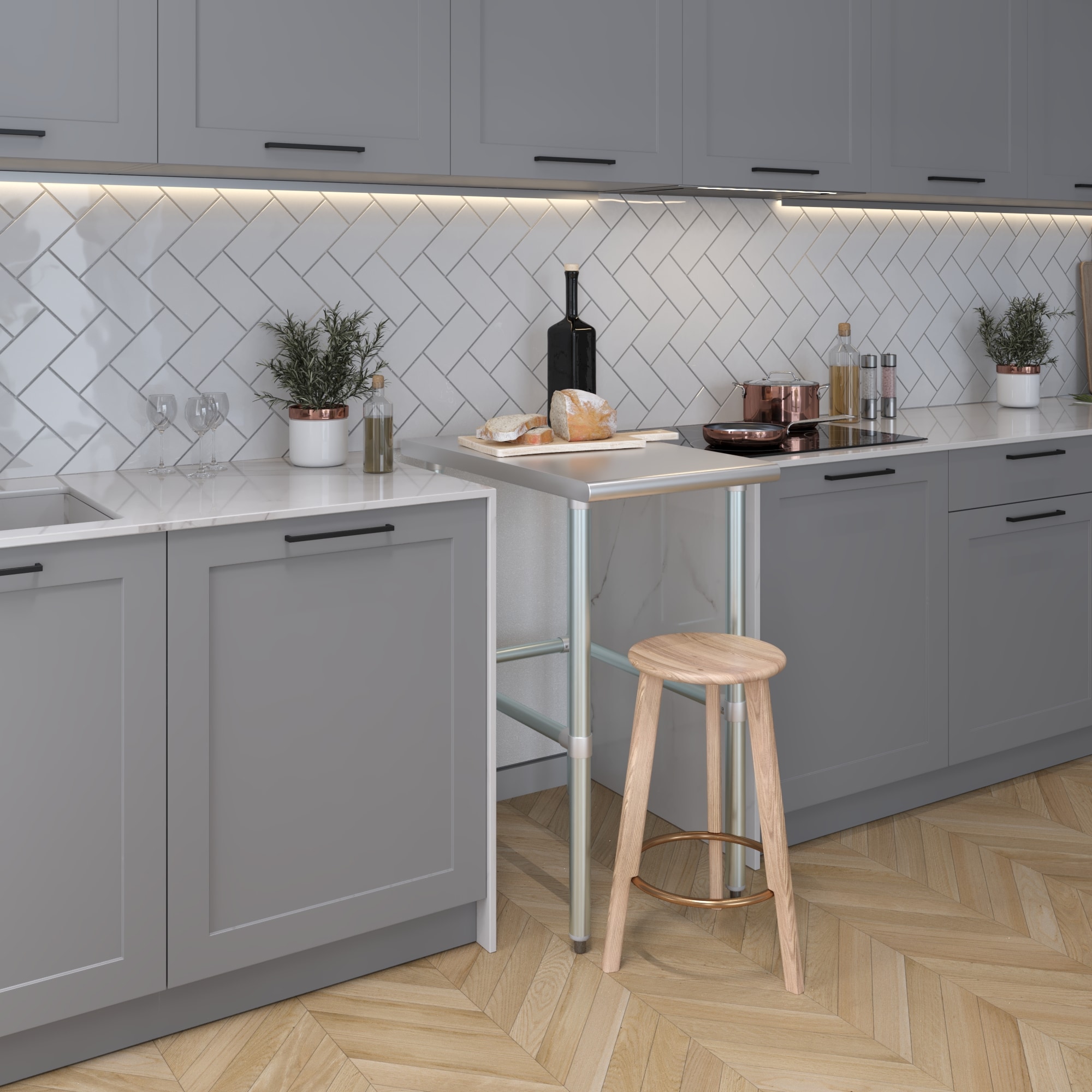 Amgood LWT-3018-RCB Kitchen-Furniture - View #6