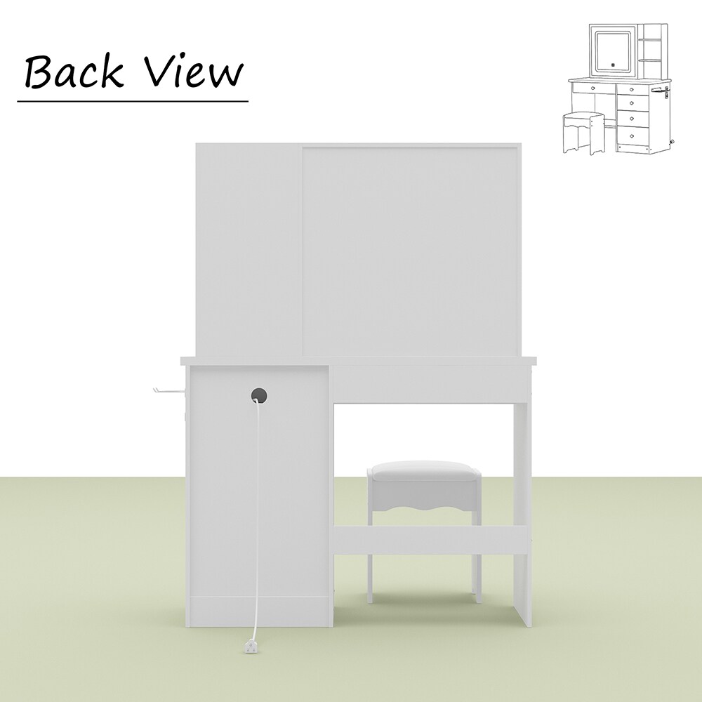  V-KF210218-02 Bedroom-Vanities - View #5