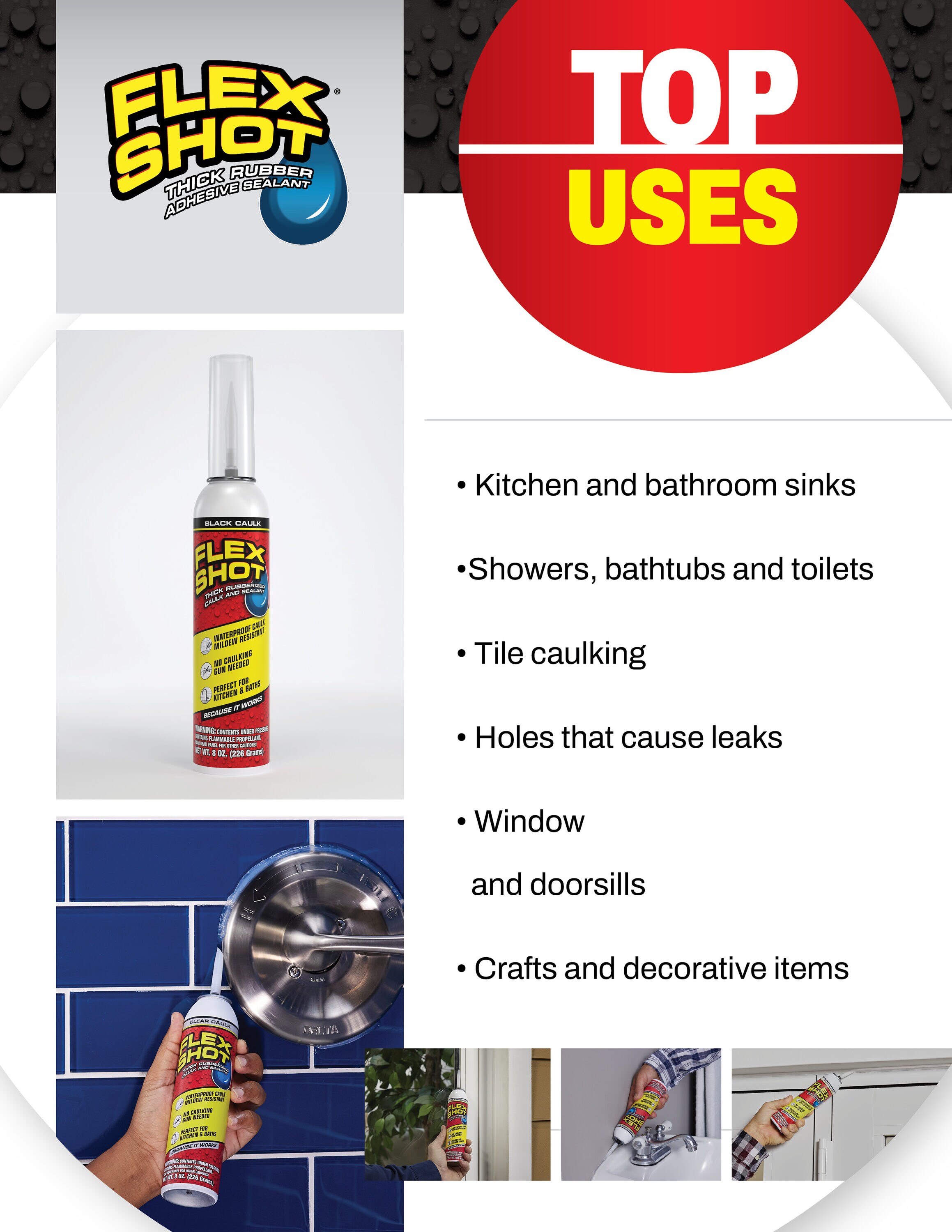 Flex Shot FSH8W-4 caulking - View #7