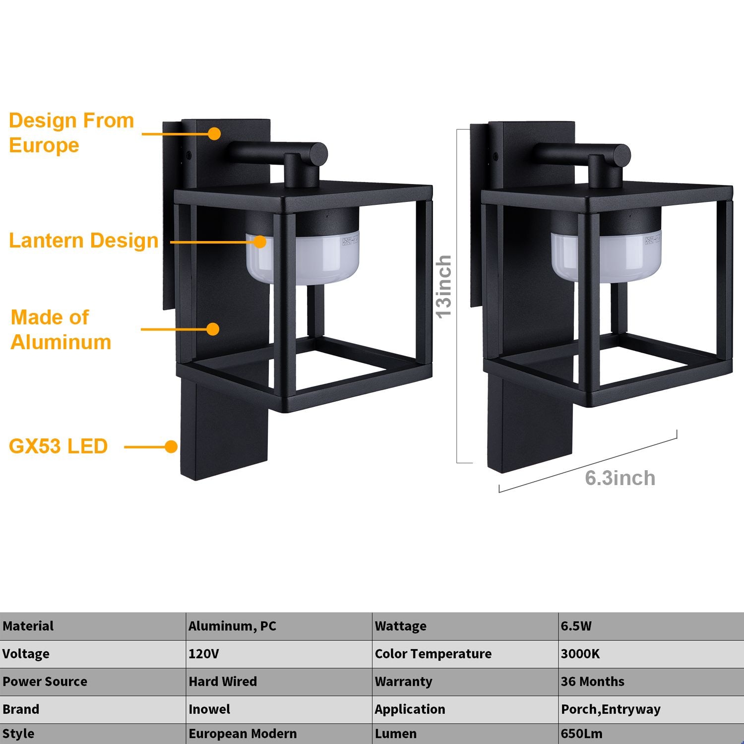 Flynama L-P186662 Outdoor-Wall-Lighting - View #4