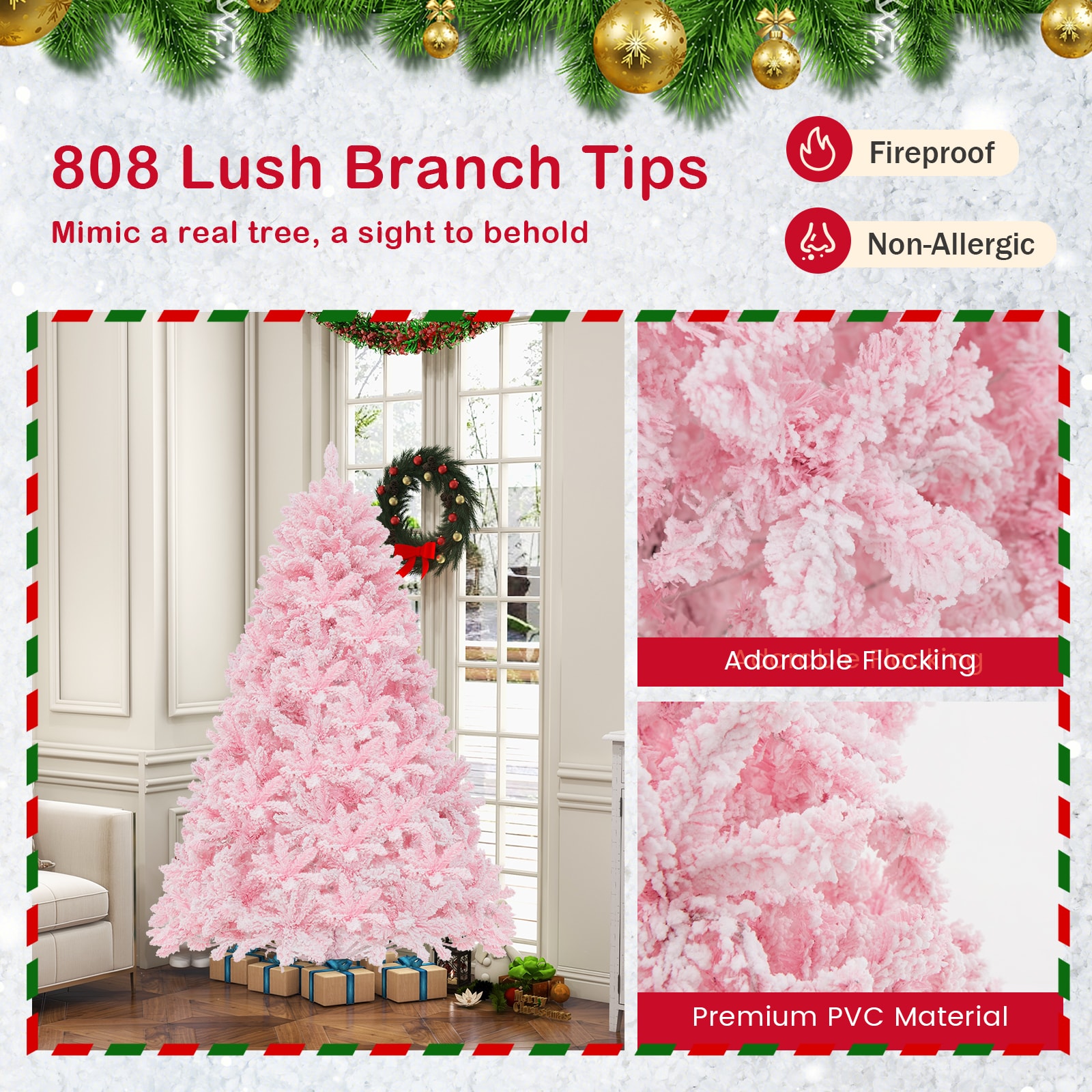 Forclover HBV-CT508S Artificial-Christmas-Trees - View #6