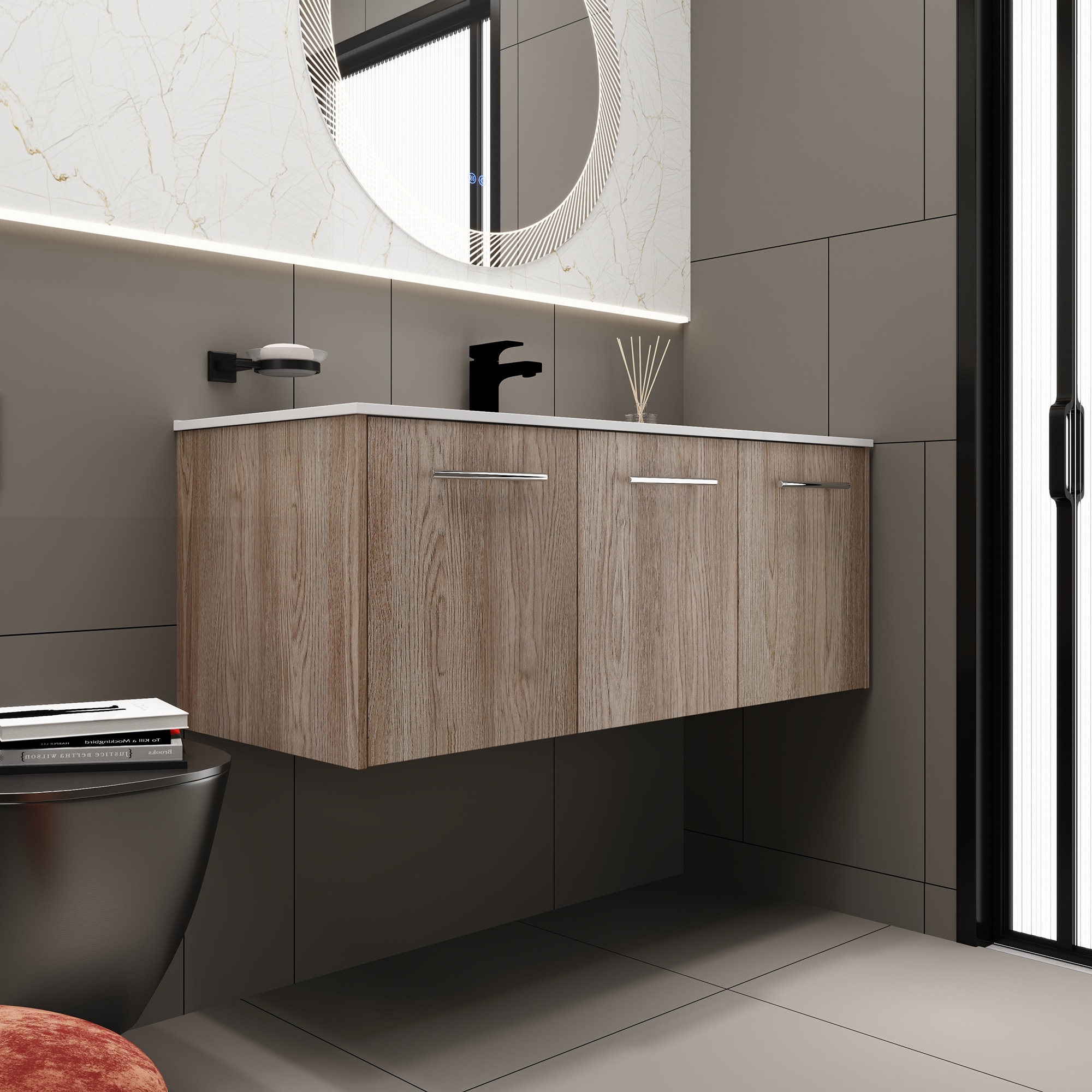 Forclover QNM-0736-MGG Bath-Vanity-Combo - View #2