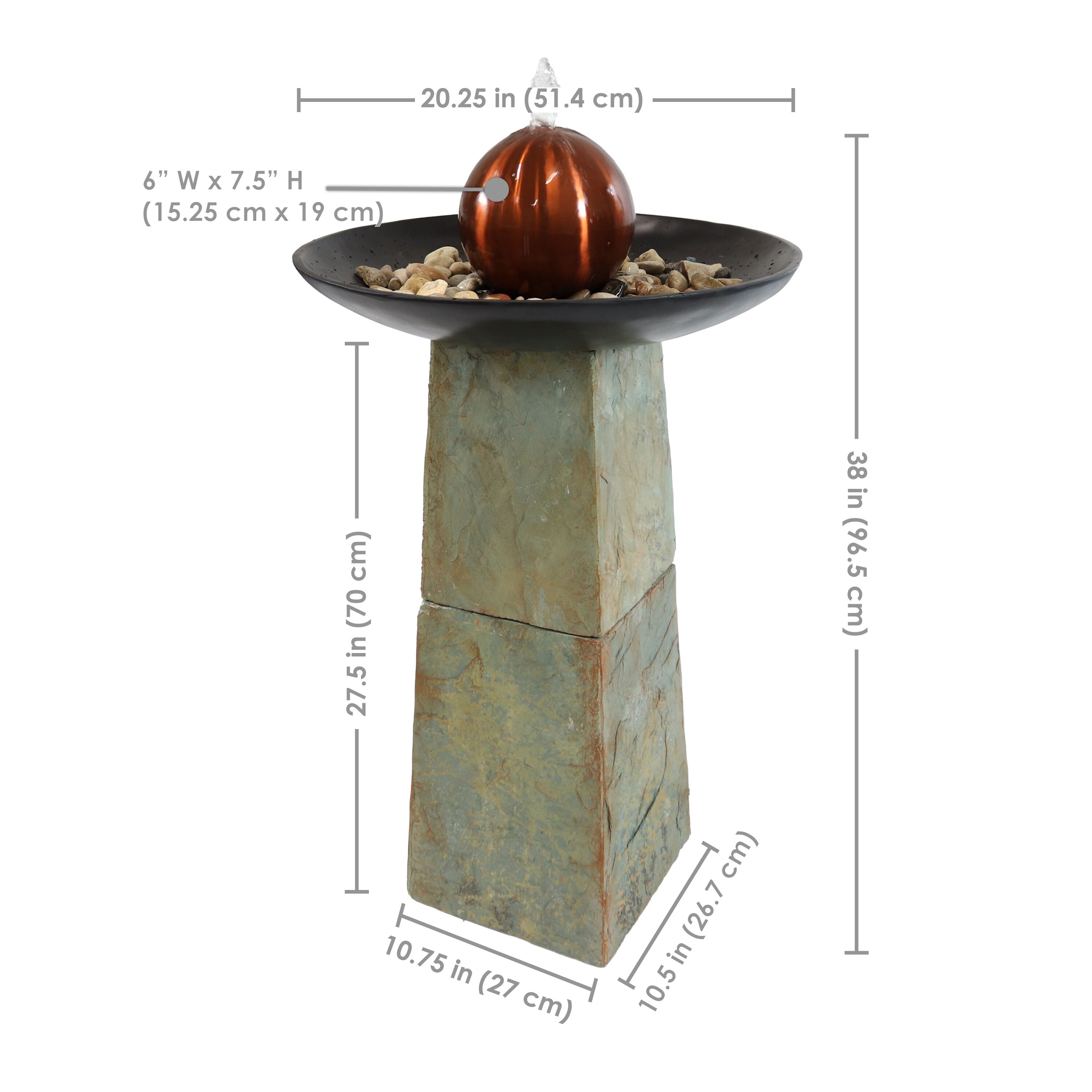 Sunnydaze Decor GSI-547 fountains - View #3
